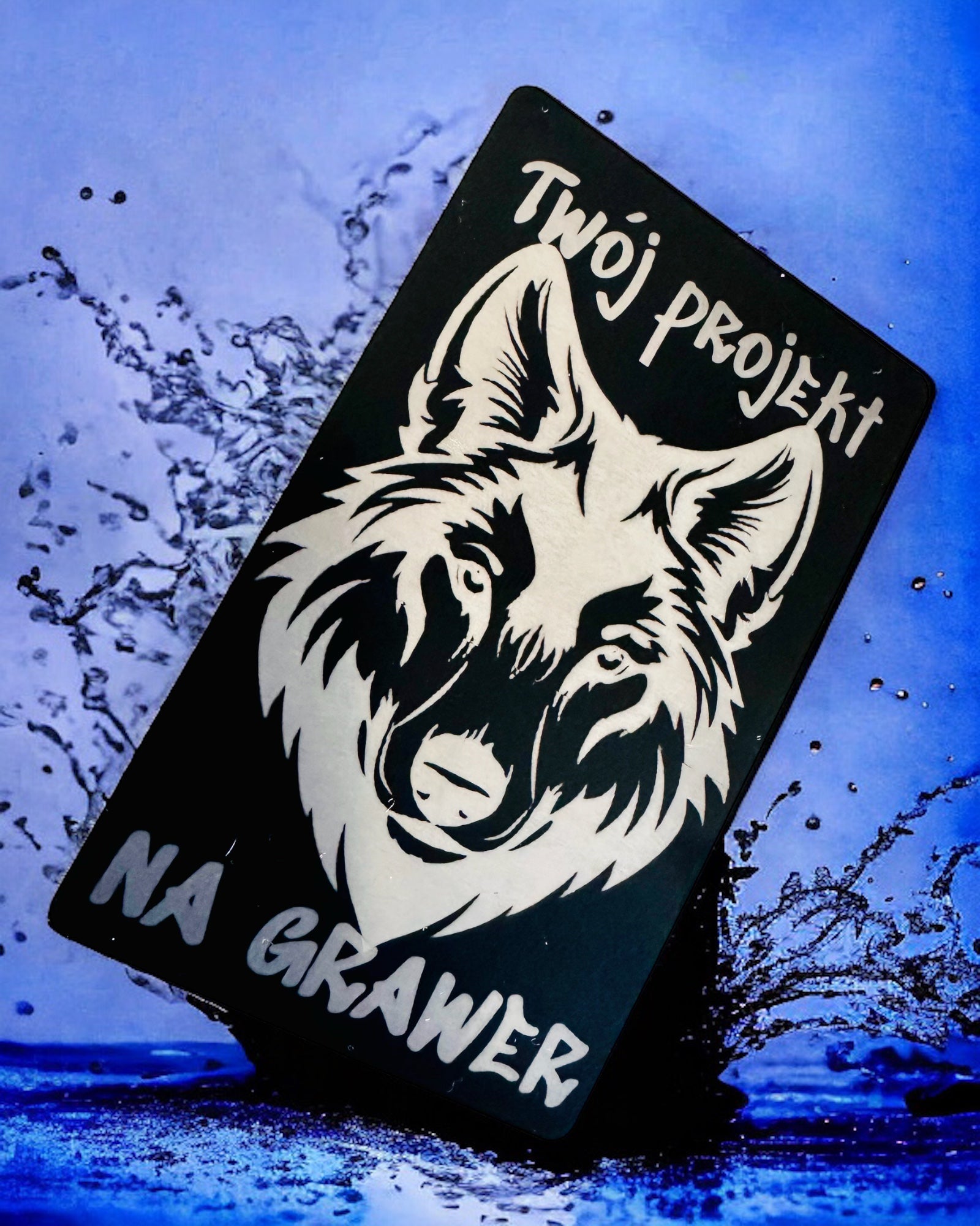 Eksklusivt Svart Metall Visittkort med Mulighet for Personalisering – Ideell som Gave