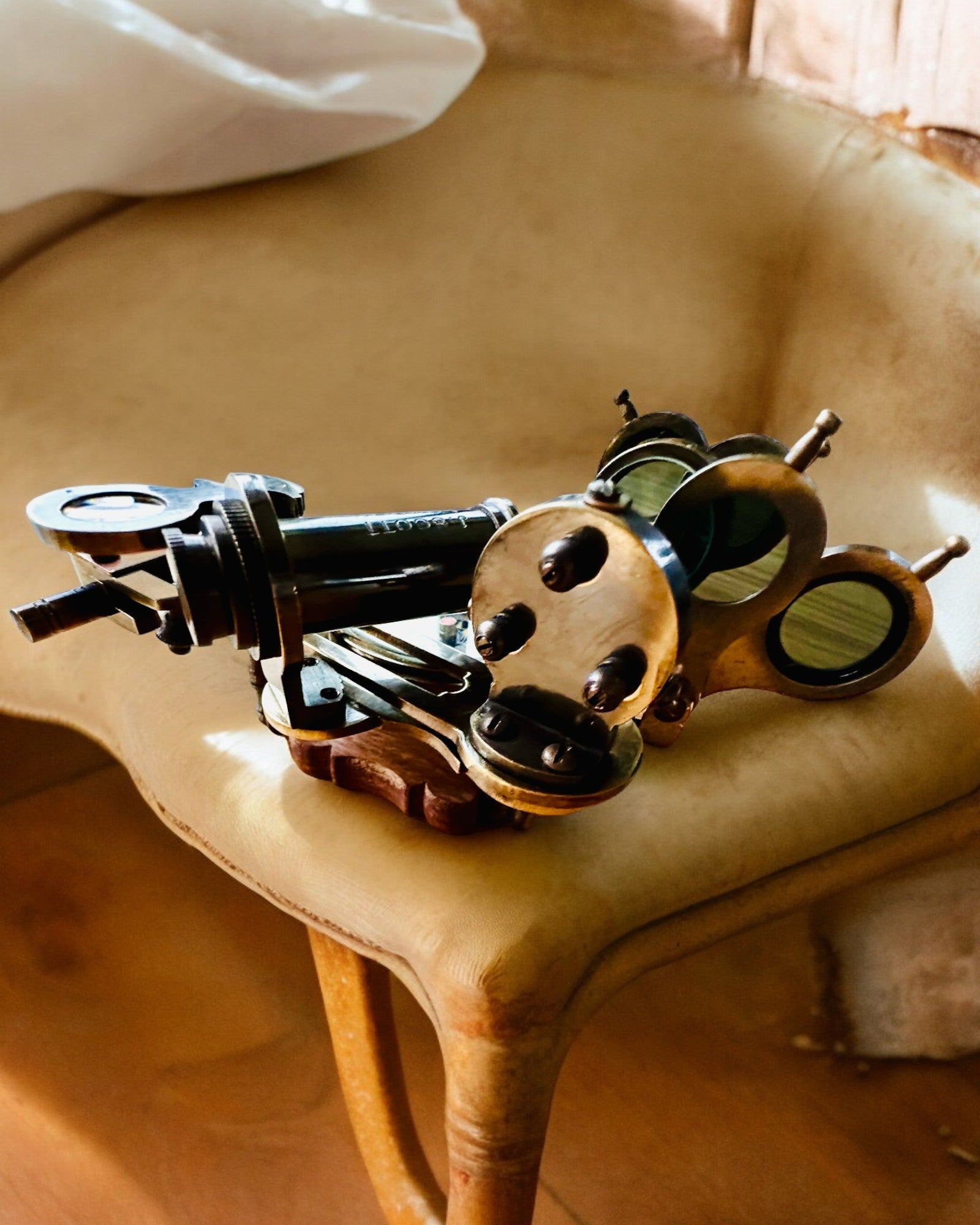 Sekstant Premium med Antikk Kompass - mulighet for personlig gravering