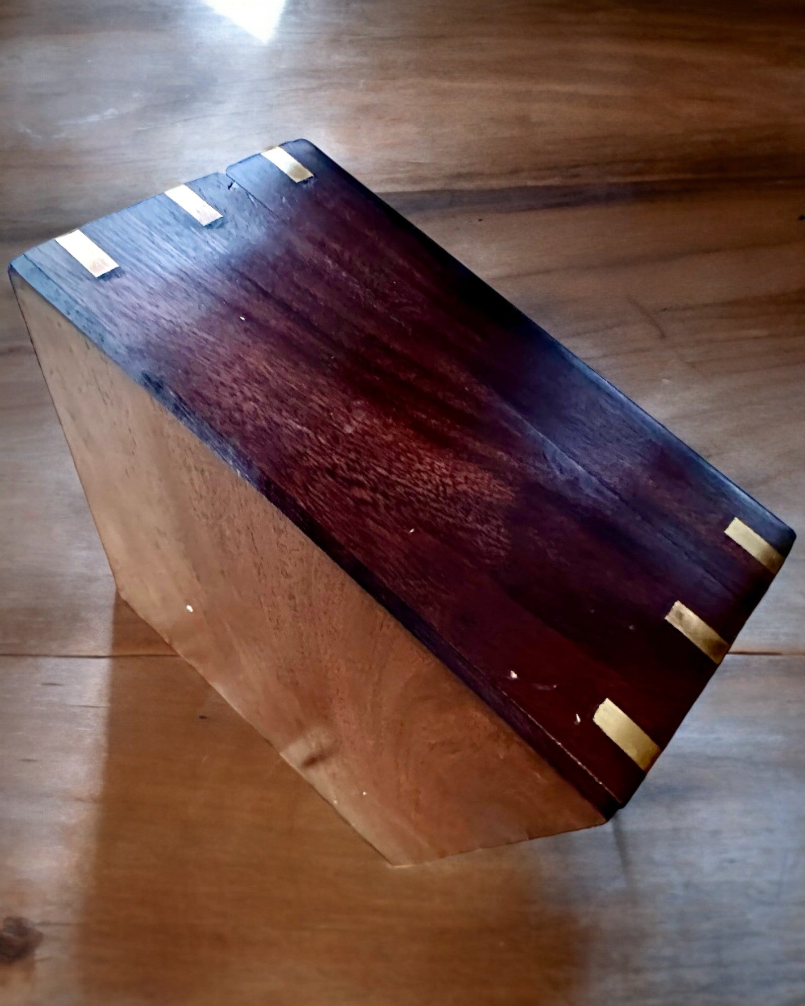 Stor Treboks for Sekstant eller Premium Kompass "Mariner's Legacy" med Mulighet for Gravering