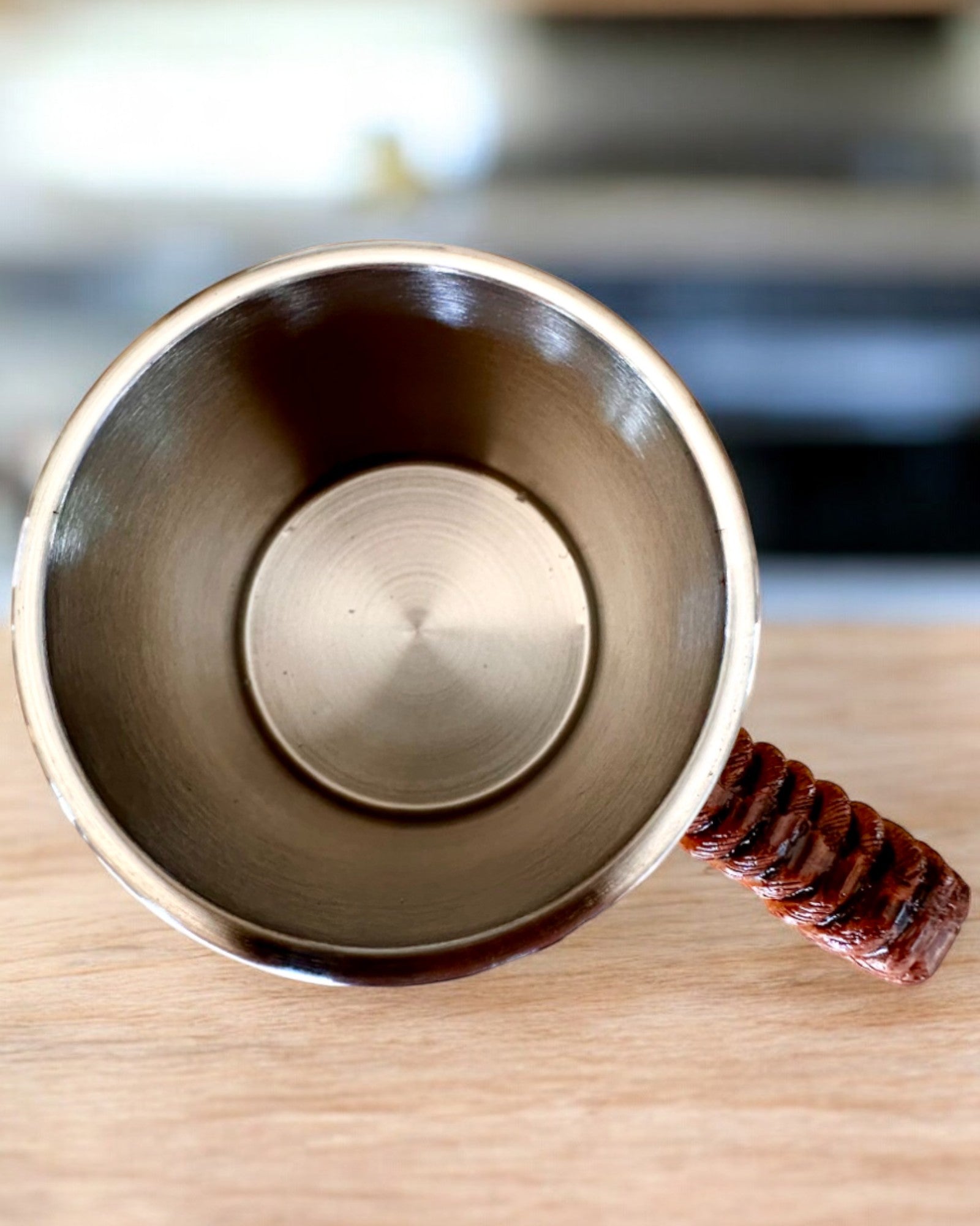 Krus "Morski Skarb" i rustfritt stål, mulighet for personlig gravering som gave