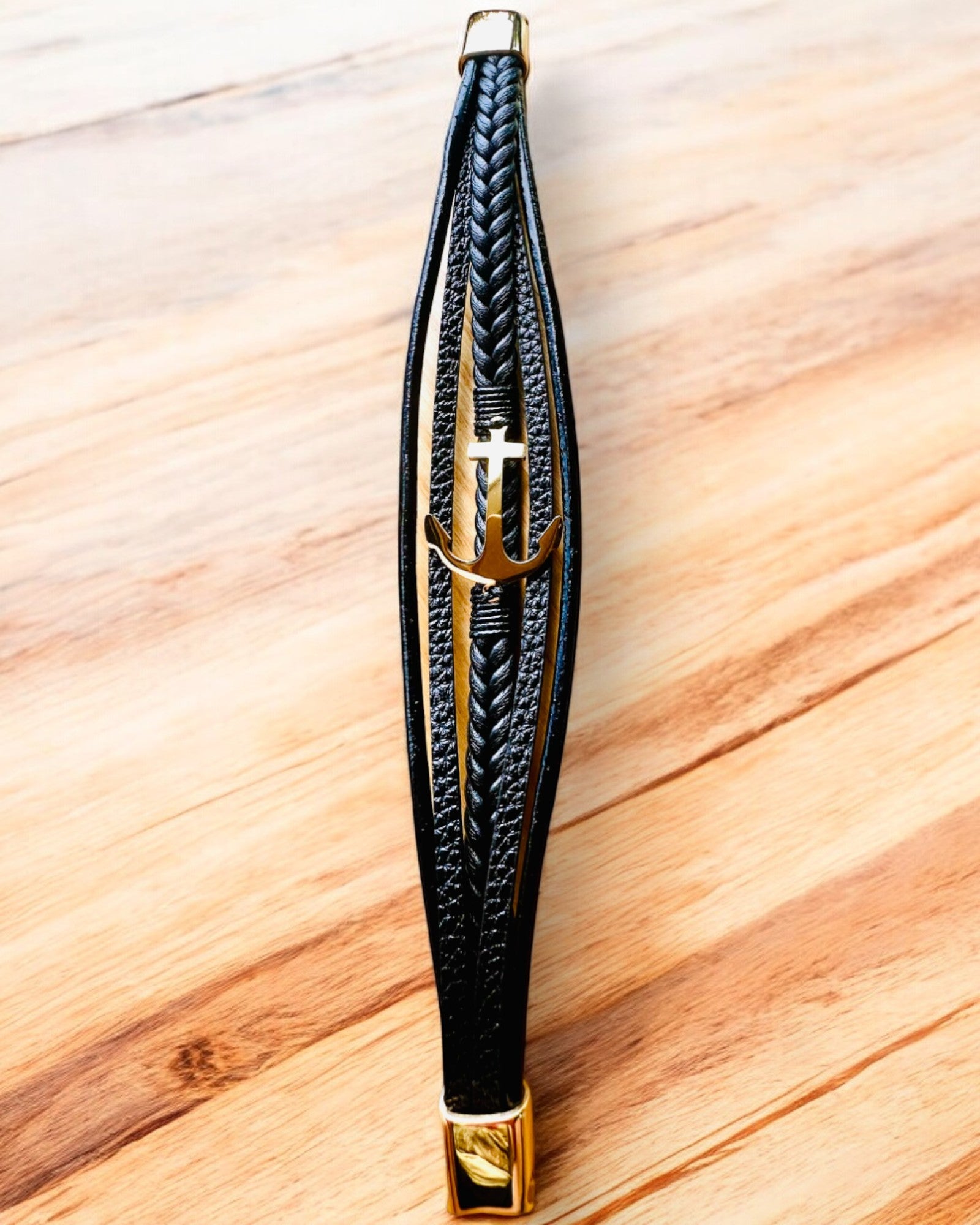 Herrearmbånd Anker av Eleganse med mulighet for gravering som gave