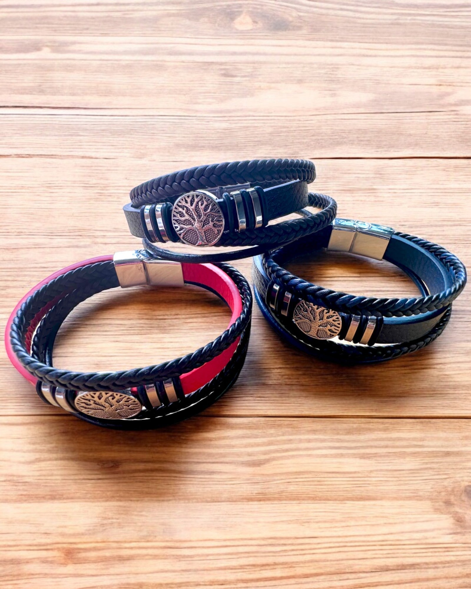 Armbånd "Livets Tre" med mulighet for personalisering som gave, 3 fargevarianter