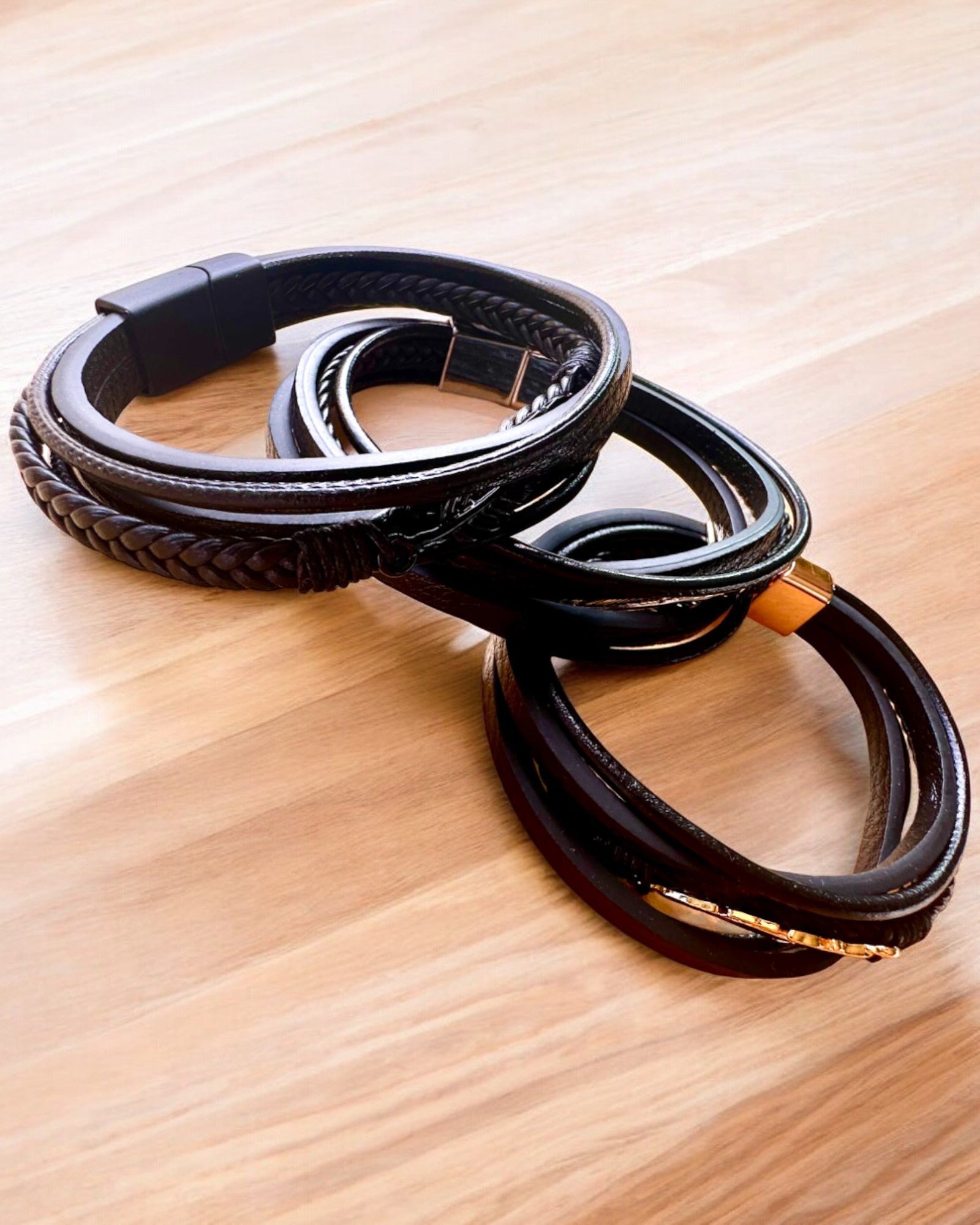 Bransoleta "Orzeł" med gravering, 3 fargevarianter