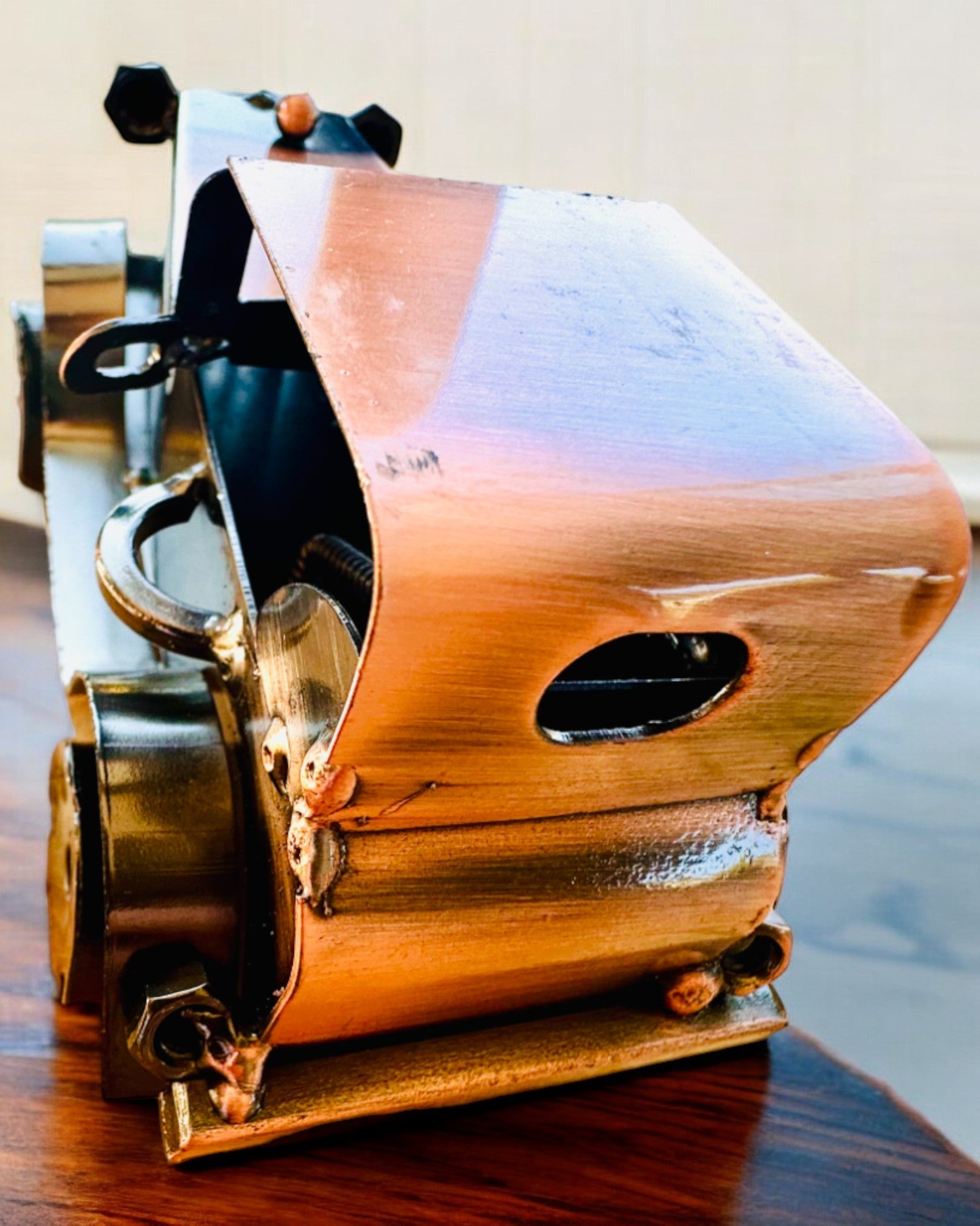 Retro klassisk bil, bil, laget av jern - "Vintage Drive"-kolleksjon, bilmodell, personalisering med gravering som gave