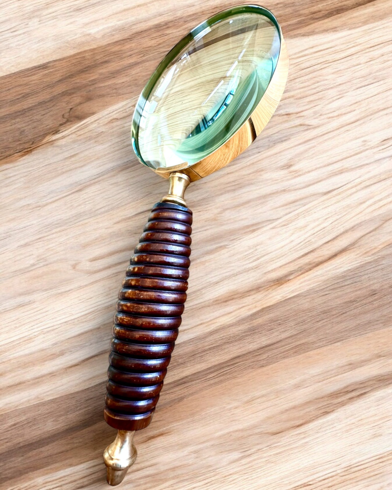 Stor Retro Forstørrelsesglass, mulighet for personalisering som gave med gravering - varianter å velge mellom