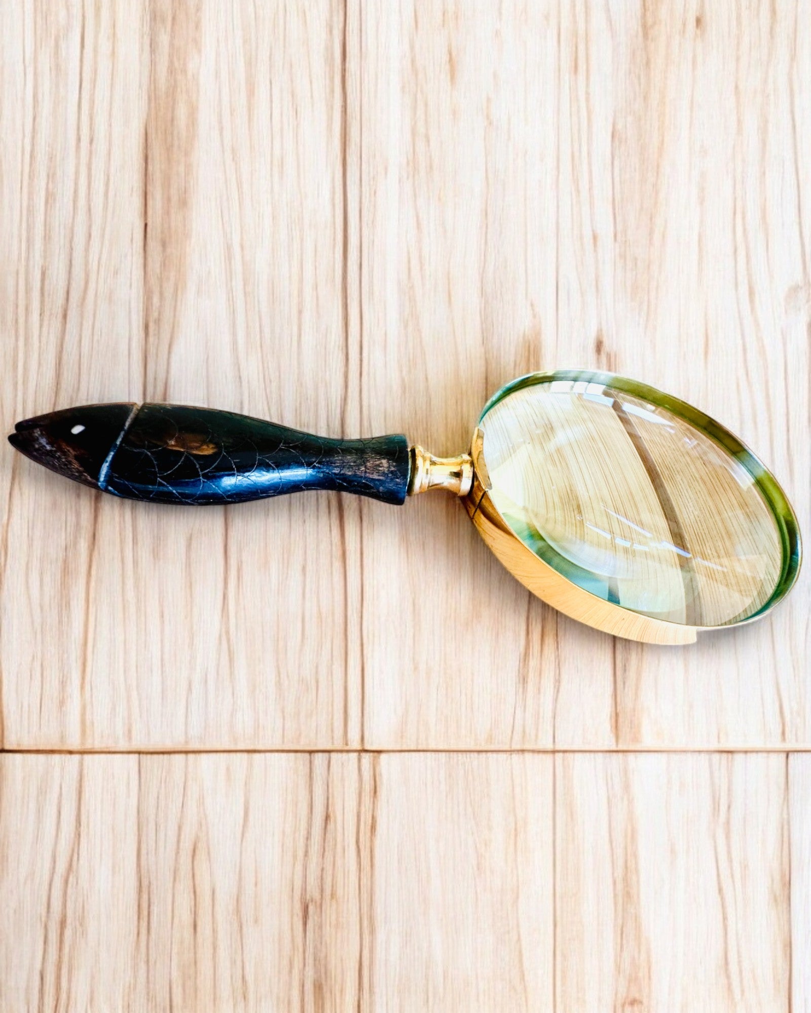 Stor Retro Forstørrelsesglass, mulighet for personalisering som gave med gravering - varianter å velge mellom