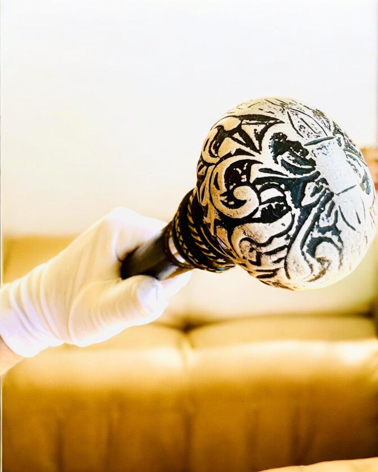 Laska for turgåing "Laska Majestatu" Håndlaget i tre, mulighet for gravering, 2 varianter å velge mellom