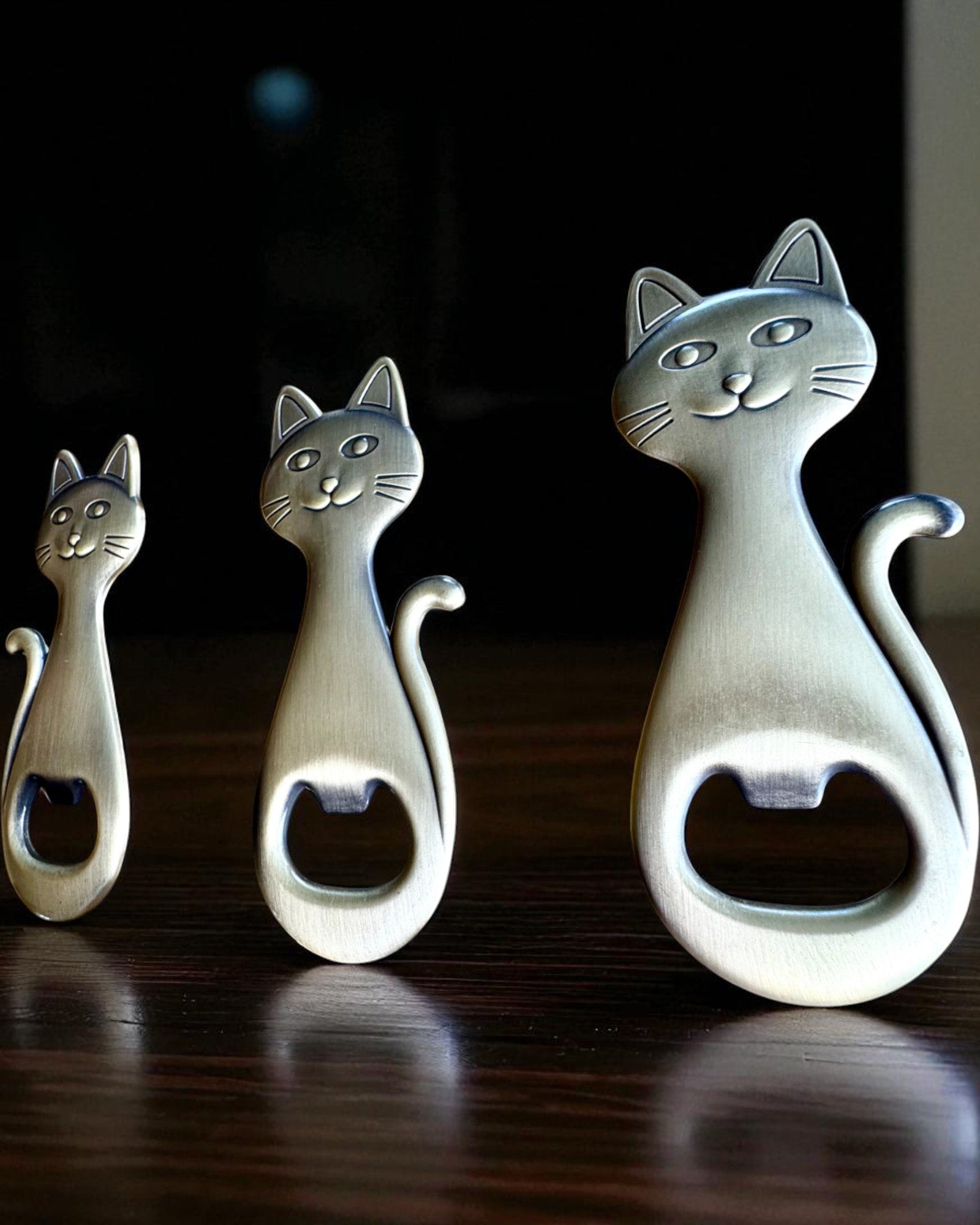 Flaskeåpner Vintage Dyr - 7 varianter, personalisering med gravering som gave