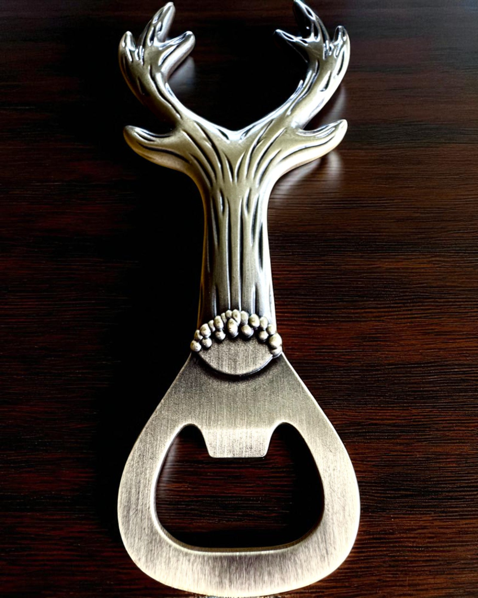 Flaskeåpner Vintage Dyr - 7 varianter, personalisering med gravering som gave