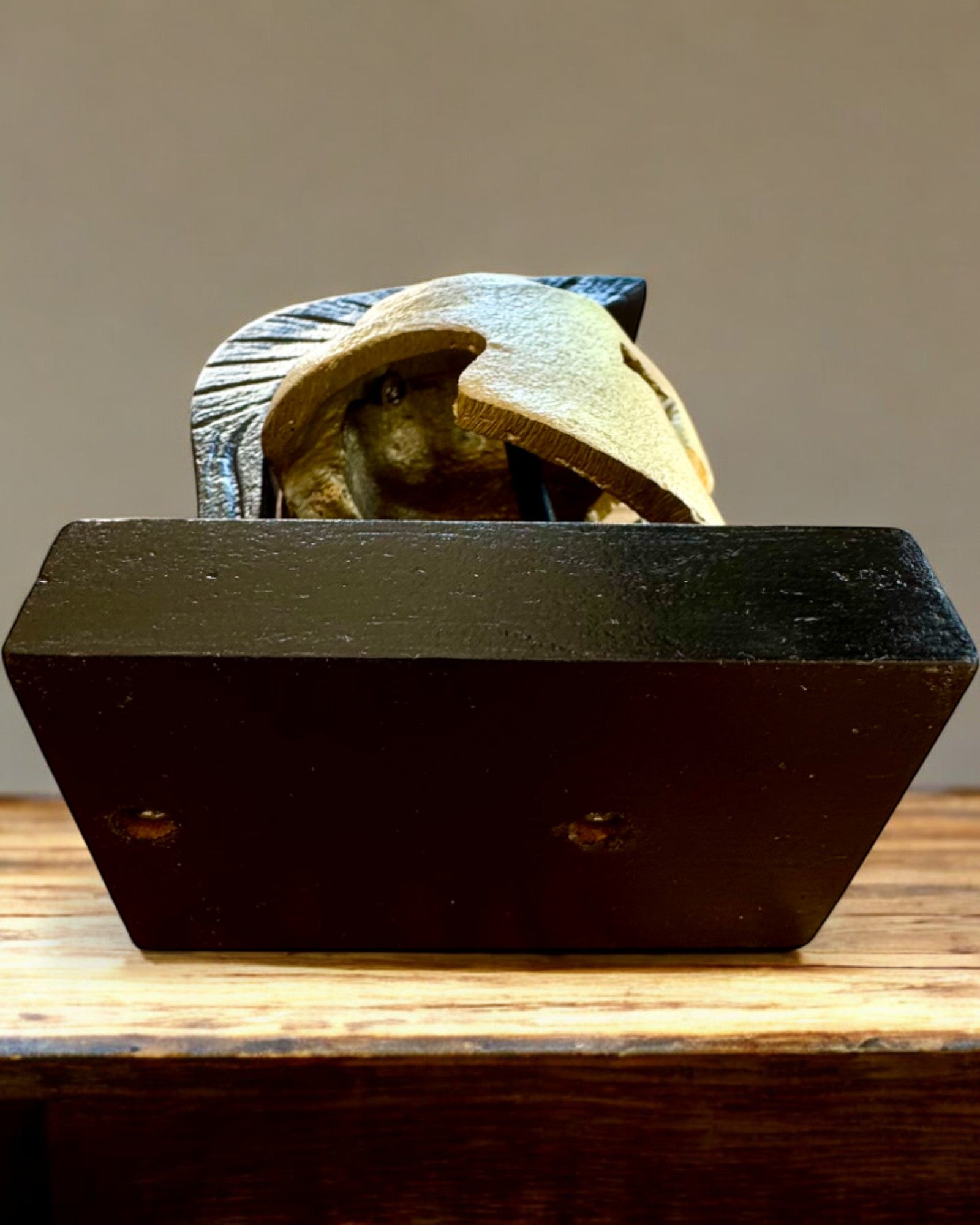 Spartan Premium hjelm – håndlaget dekorativ skulptur, mulighet for personalisering med gravering som gave