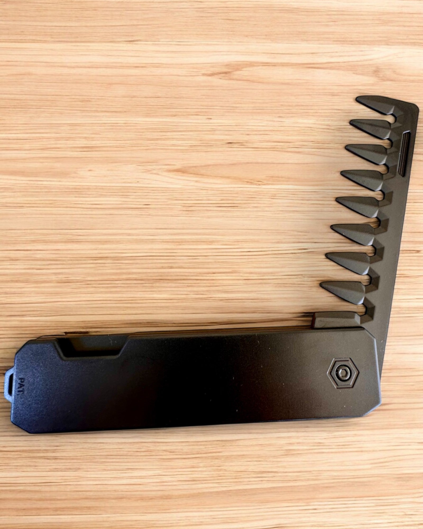 Comblok - Sammenleggbar Multifunksjonskam, mulighet for personlig gravering som gave