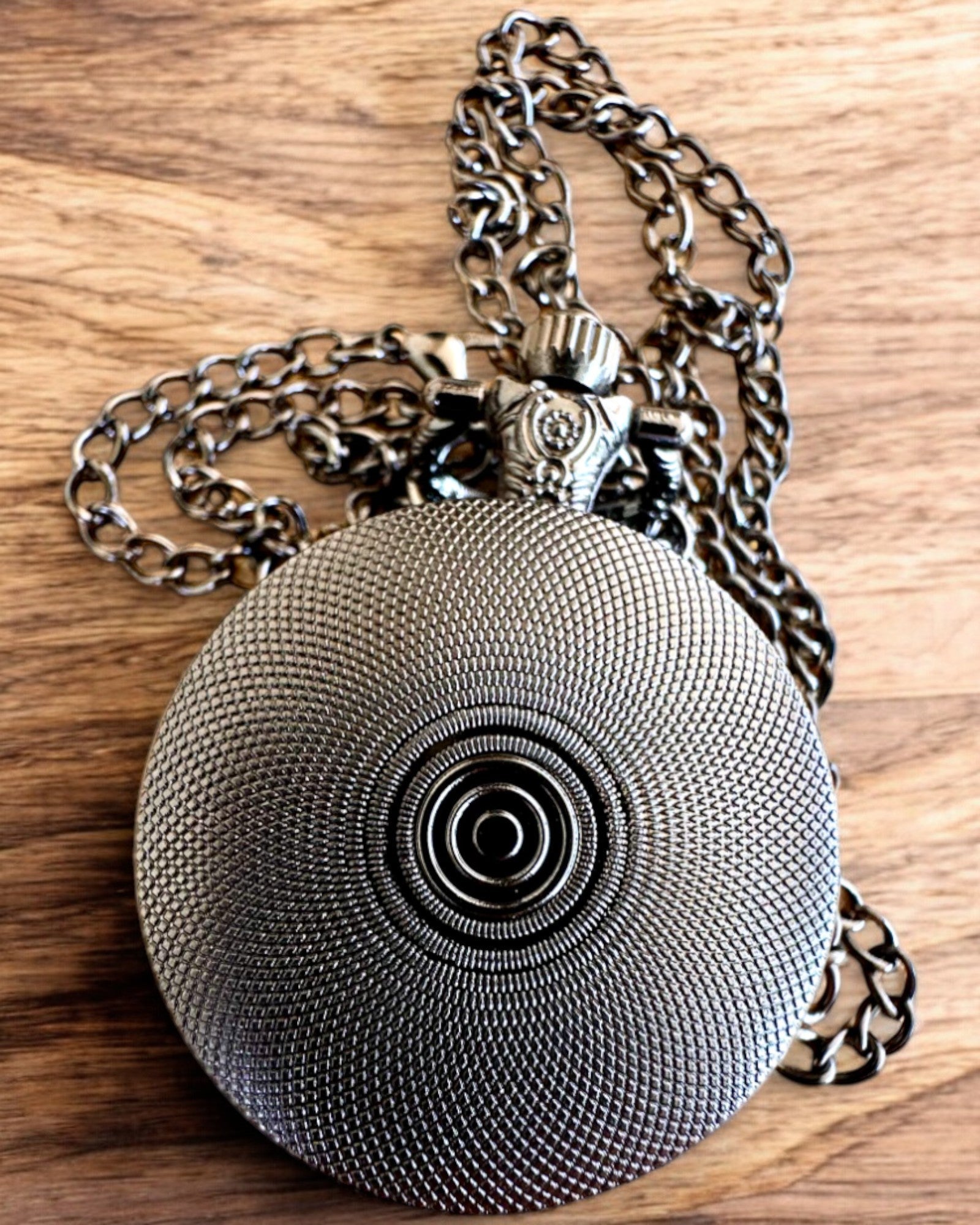 Lommeur "Róża Mroku" - rustfritt stål, med mulighet for gravering som gave