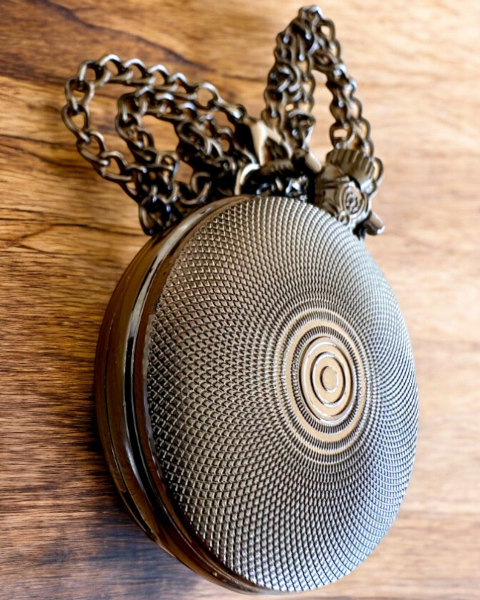 Lommeur "Róża Mroku" - rustfritt stål, med mulighet for gravering som gave