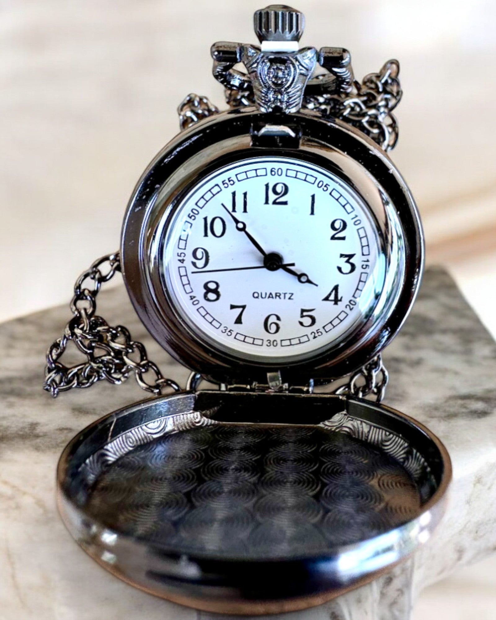 Lommeur Nattens Rose, mulighet for personlig gravering som gave