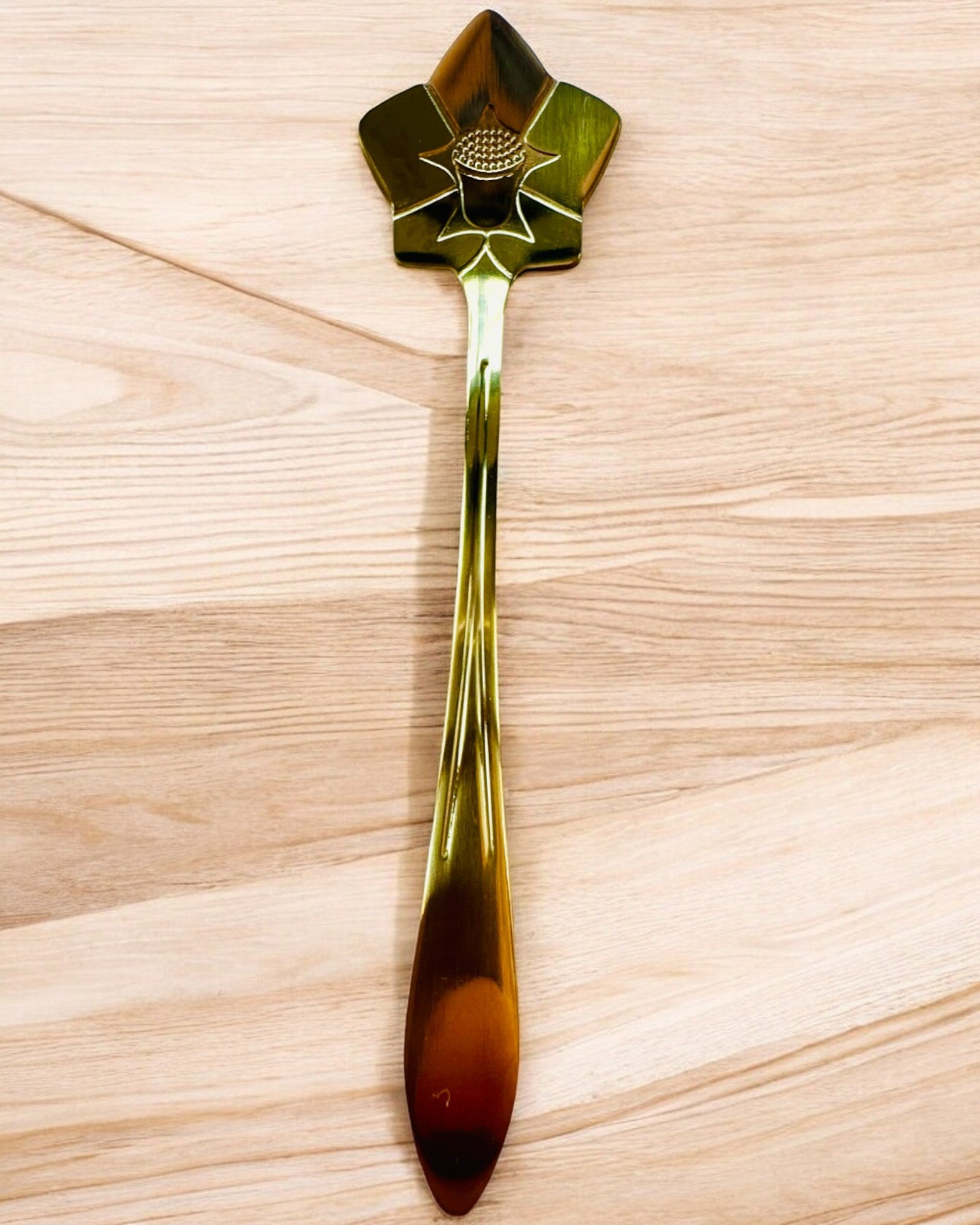 Zestaw Łyżeczek "Kwiatowa Rapsodia" - personalisering med gravering som gave, 2 varianter å velge mellom