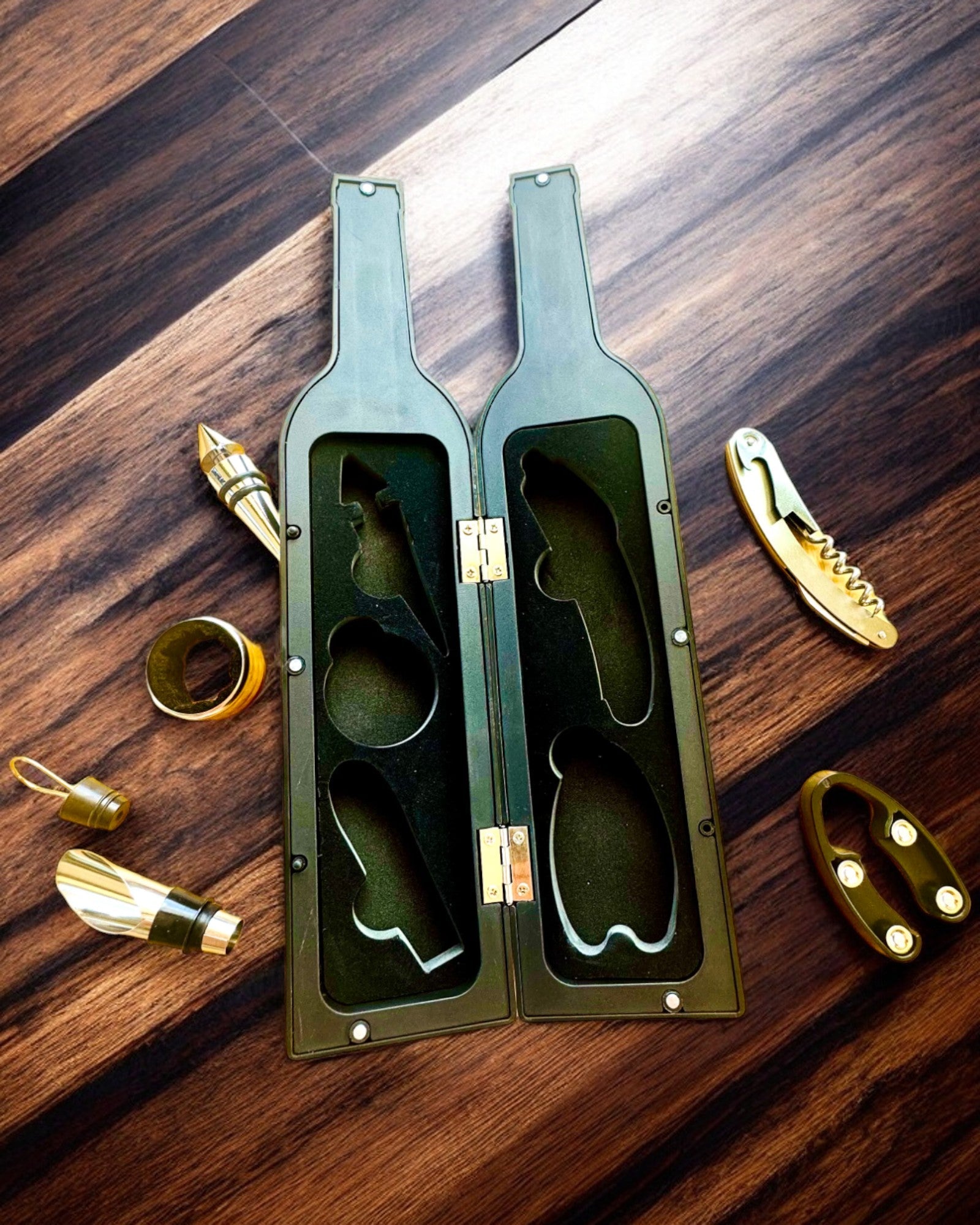 Vinssett "Sommelier's Delight" - mulighet for personlig gravering som gave