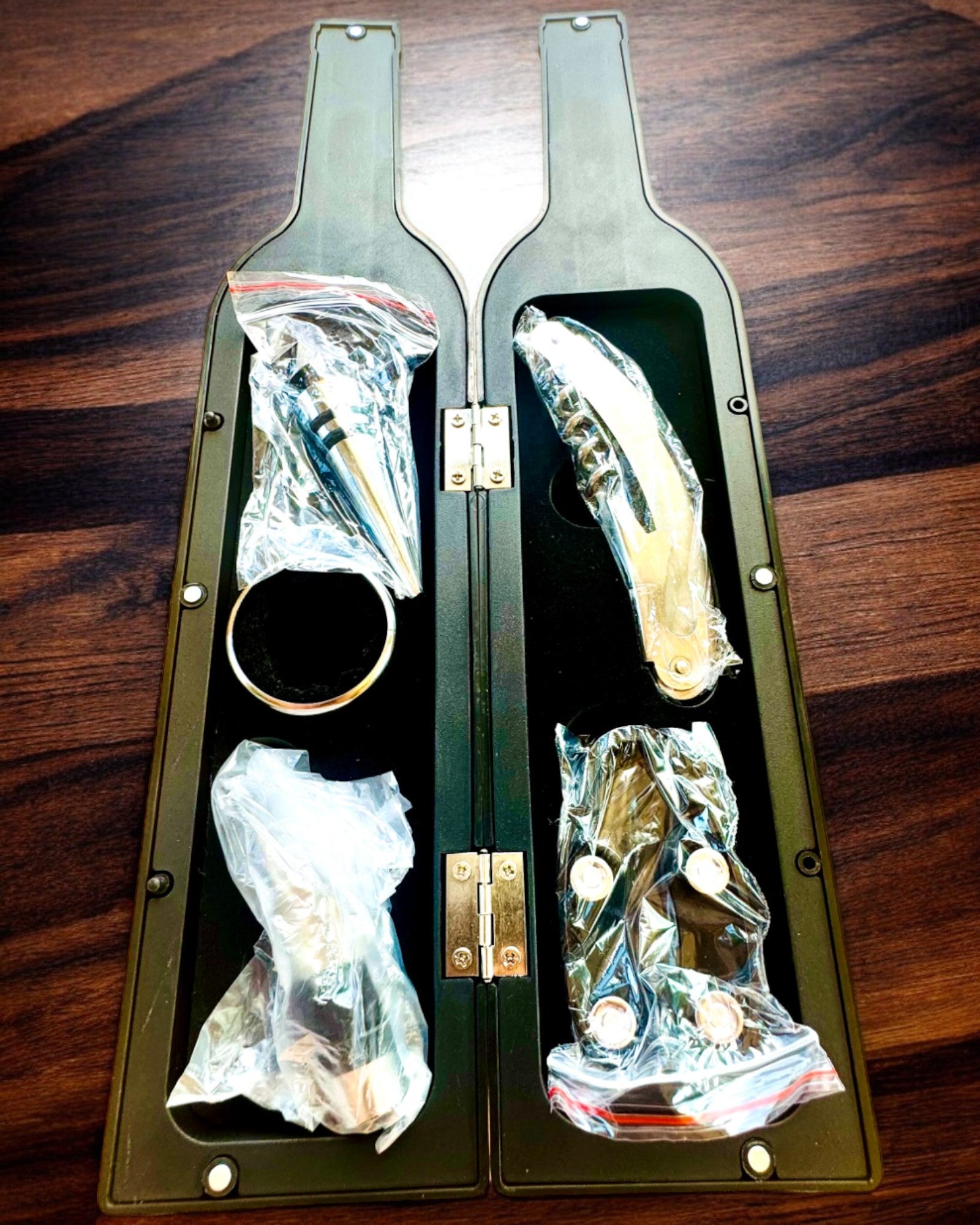 Vinssett "Sommelier's Delight" - mulighet for personlig gravering som gave