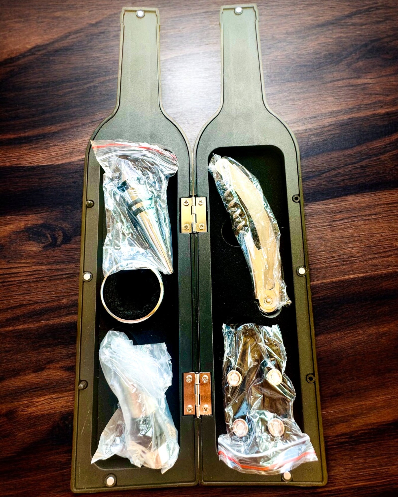 Vinssett "Sommelier's Delight" - mulighet for personlig gravering som gave