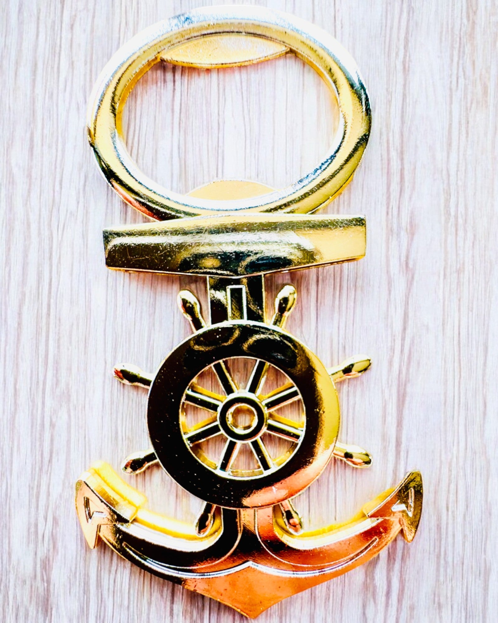 Kapteinsflaskeåpner - mulighet for personlig gravering, sølvfarge