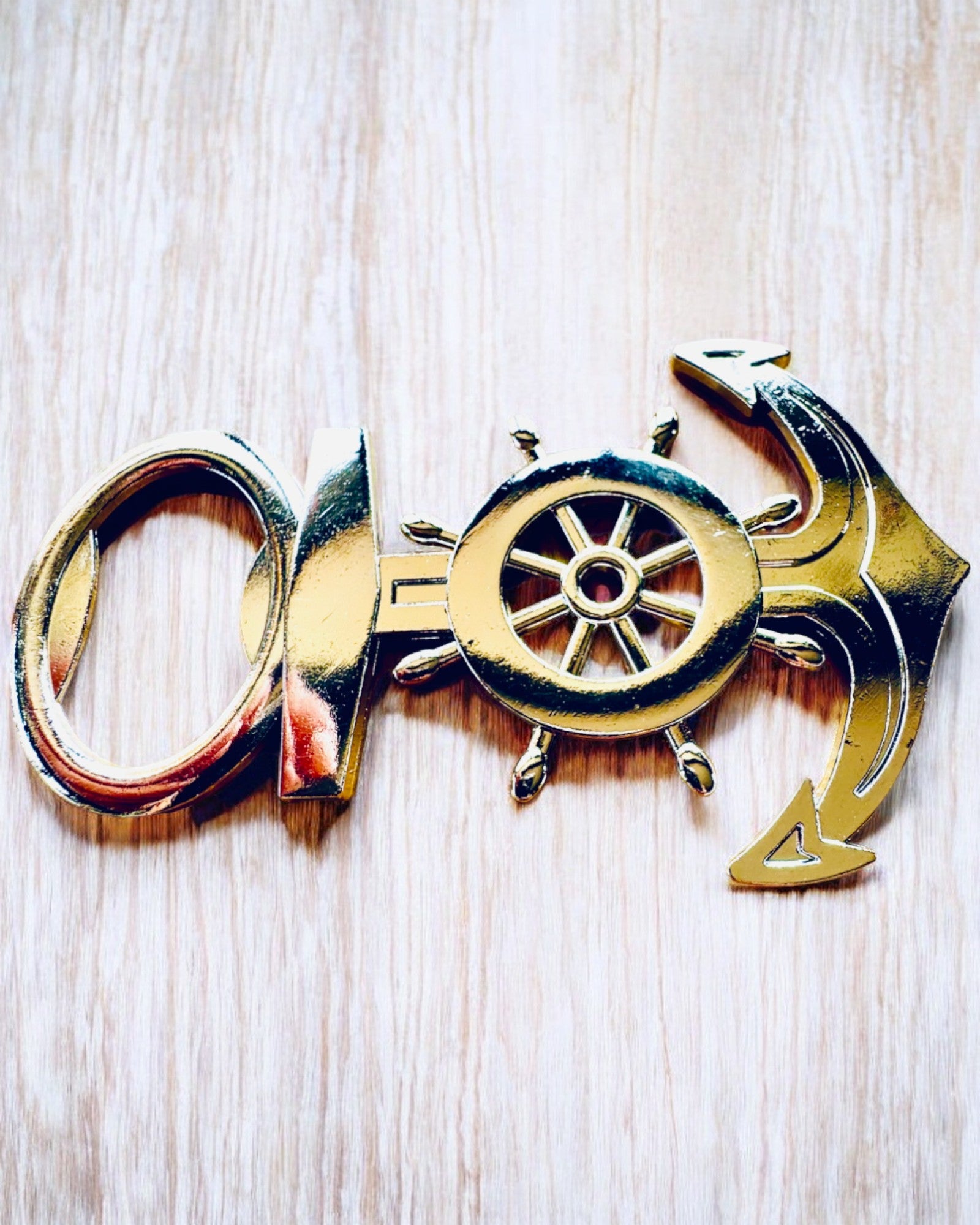 Kapteinsflaskeåpner - mulighet for personlig gravering, sølvfarge