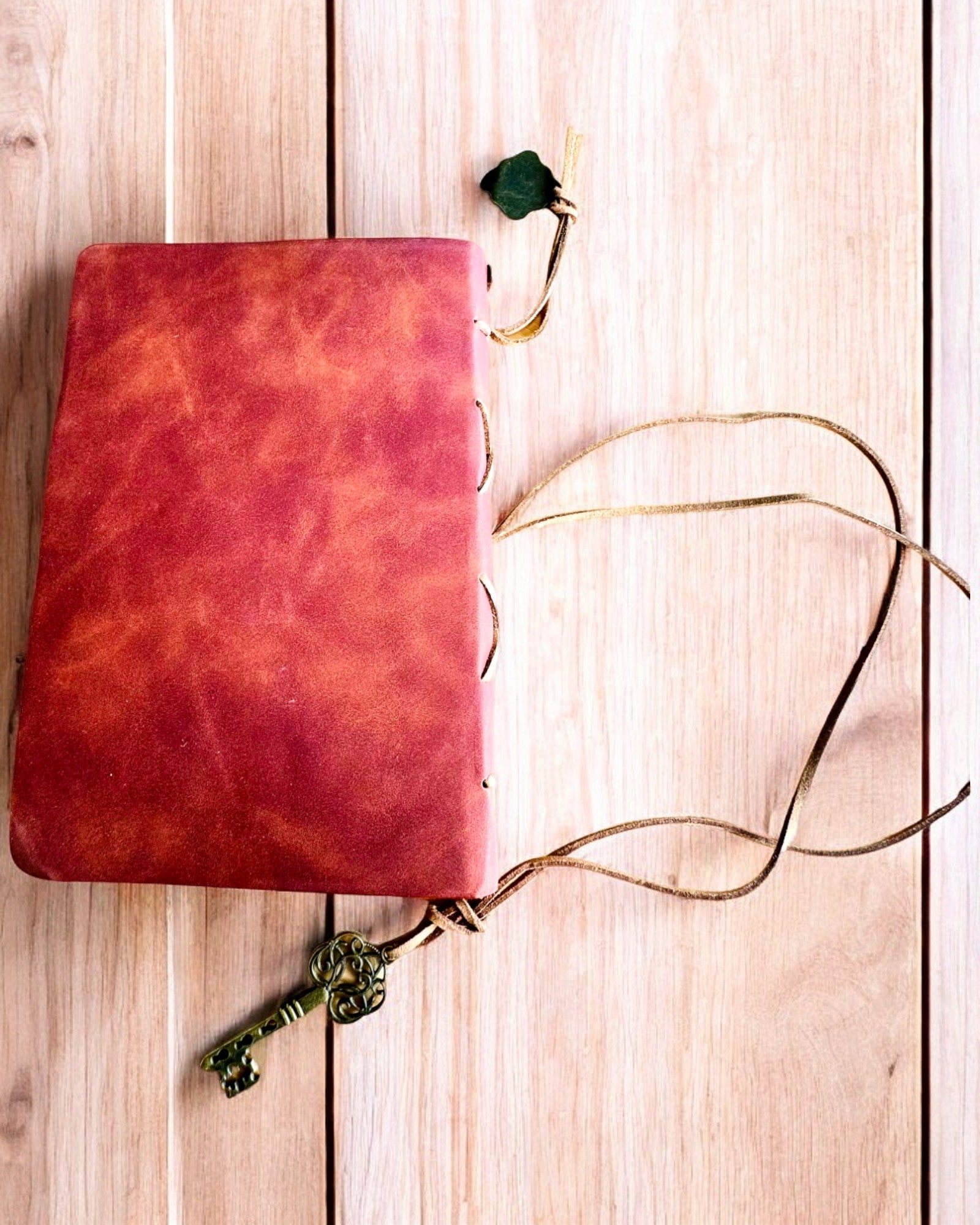 Vintage notatbok "Klucz Przeszłości" - Mulighet for gravering som gave, notatbok