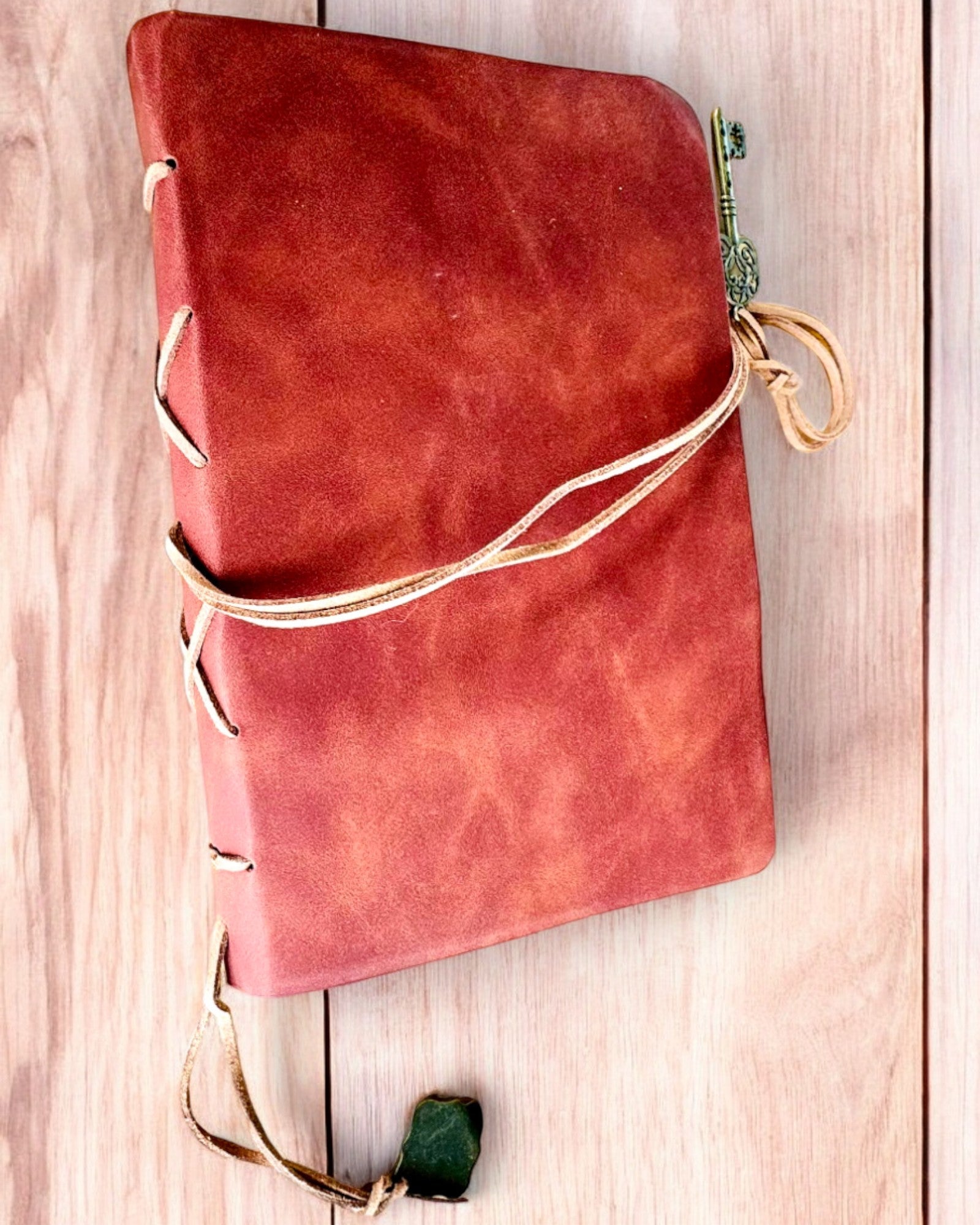 Vintage notatbok "Klucz Przeszłości" - Mulighet for gravering som gave, notatbok