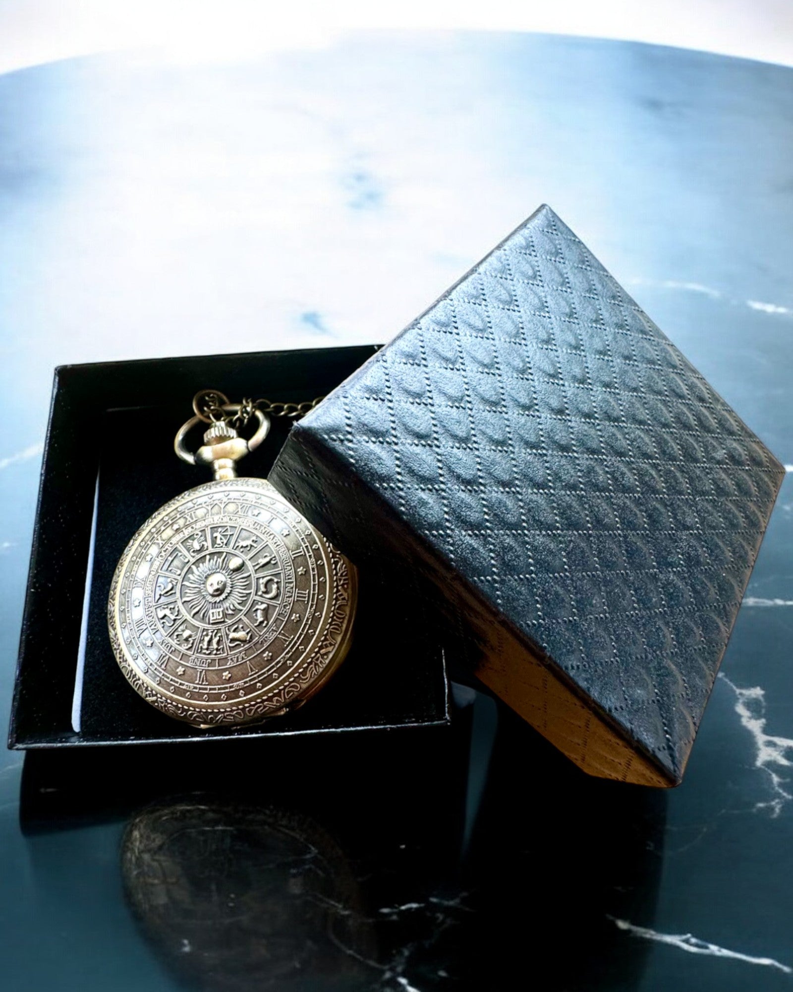 Lommeur "Astro Retro Antikk Stil" – med mulighet for gravering som gave