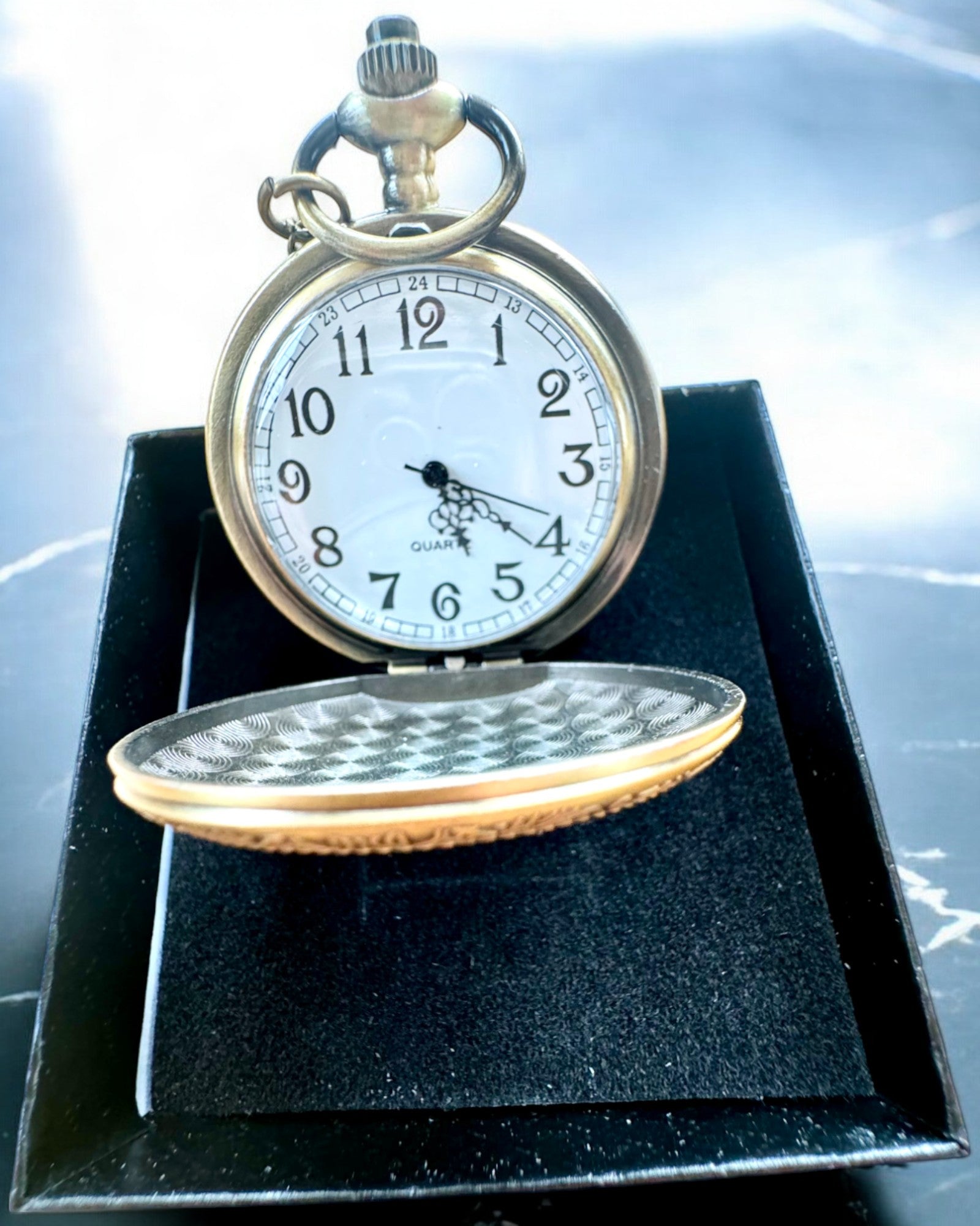 Lommeur "Astro Retro Antikk Stil" – med mulighet for gravering som gave