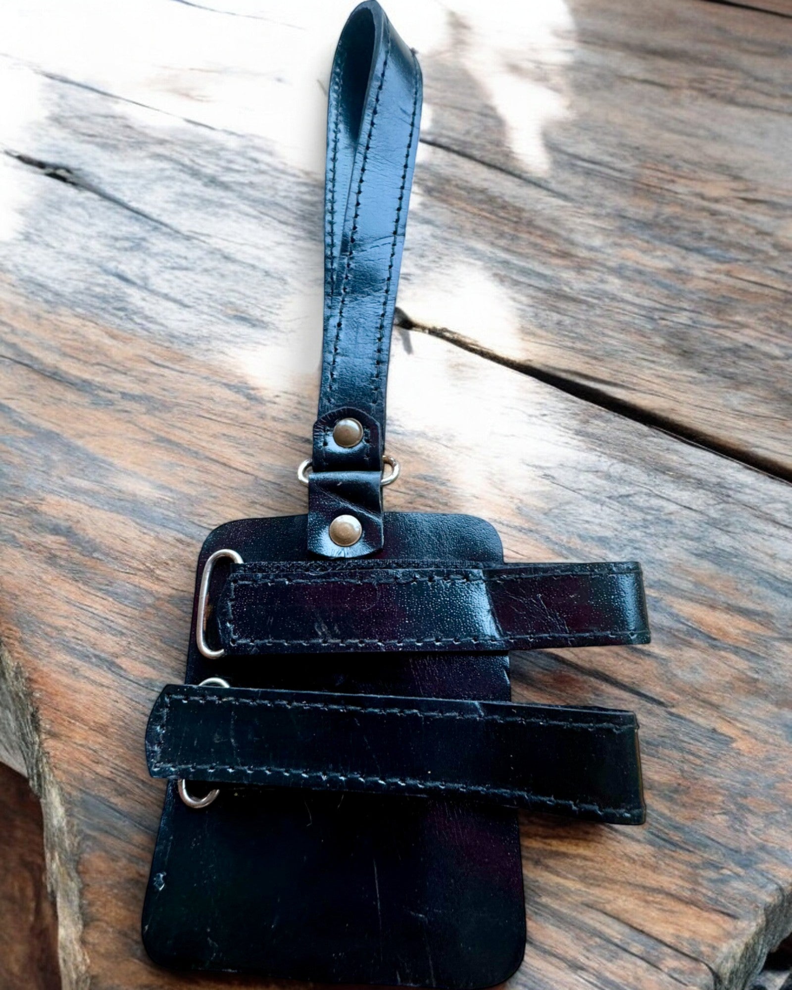 Håndlagde Black Panther-trekket til Stokk med Gravering Alternativ - Håndlaget av Naturlig Skinn