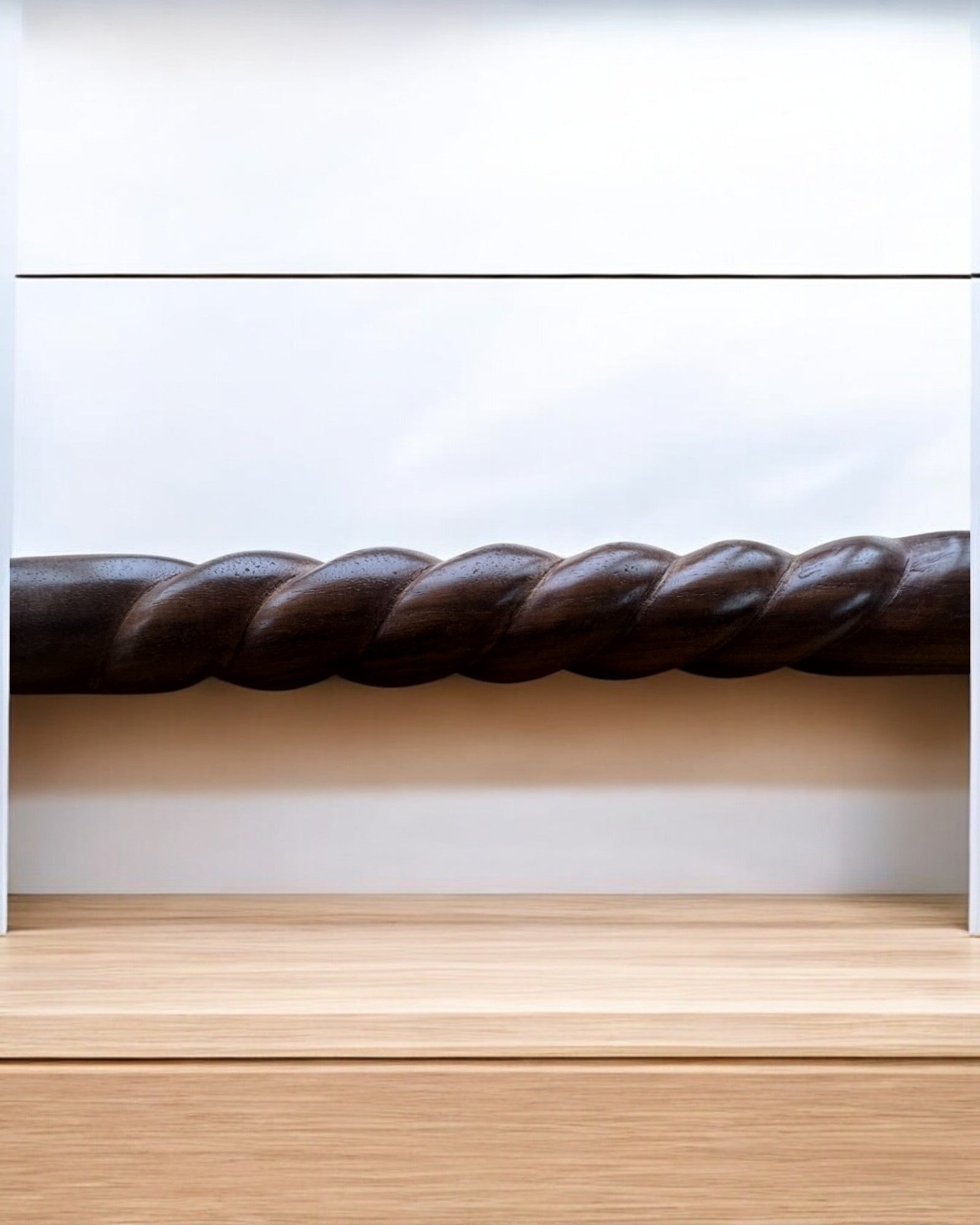 Ulvevokter Håndskåret Spaserstokk, Tre, mulighet for personlig gravering