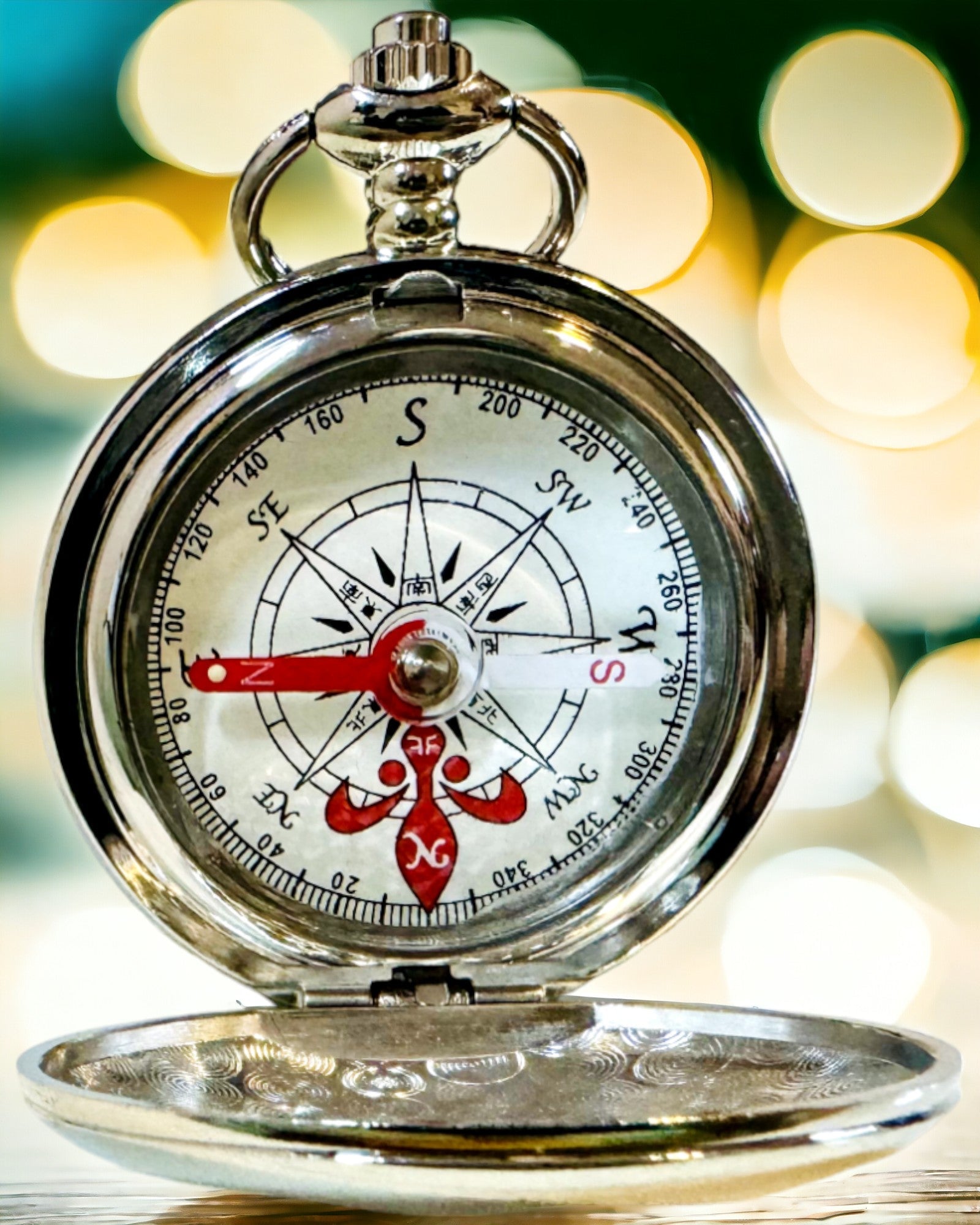 Mini Kompas Oppdager, Bærbar og Elegant, Ideell for Ryggsekker og Utendørsbruk