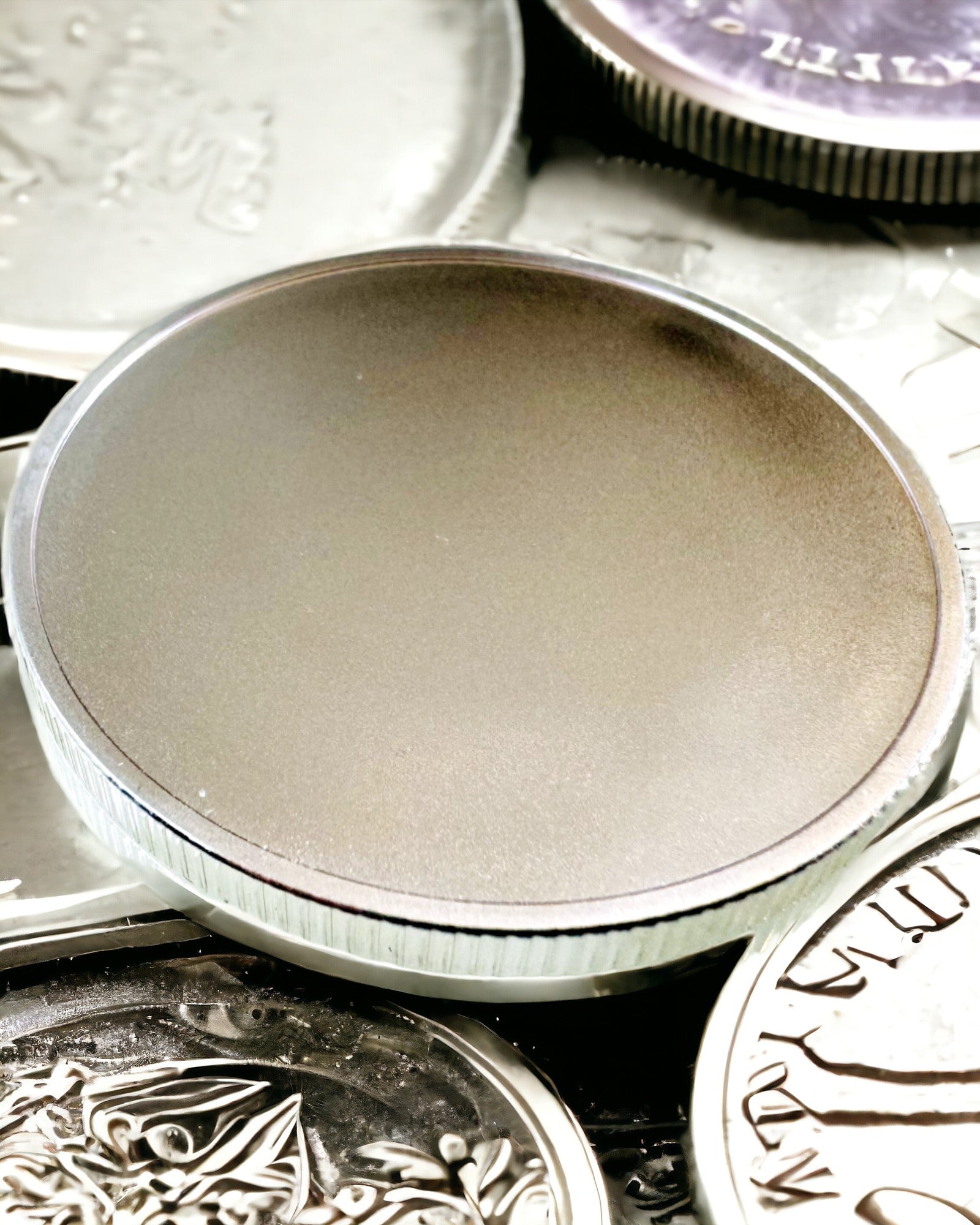 Tom Mynt Utfordring med Mulighet for Personlig Gravering – Samlerobjekt, 40mm, fire modeller