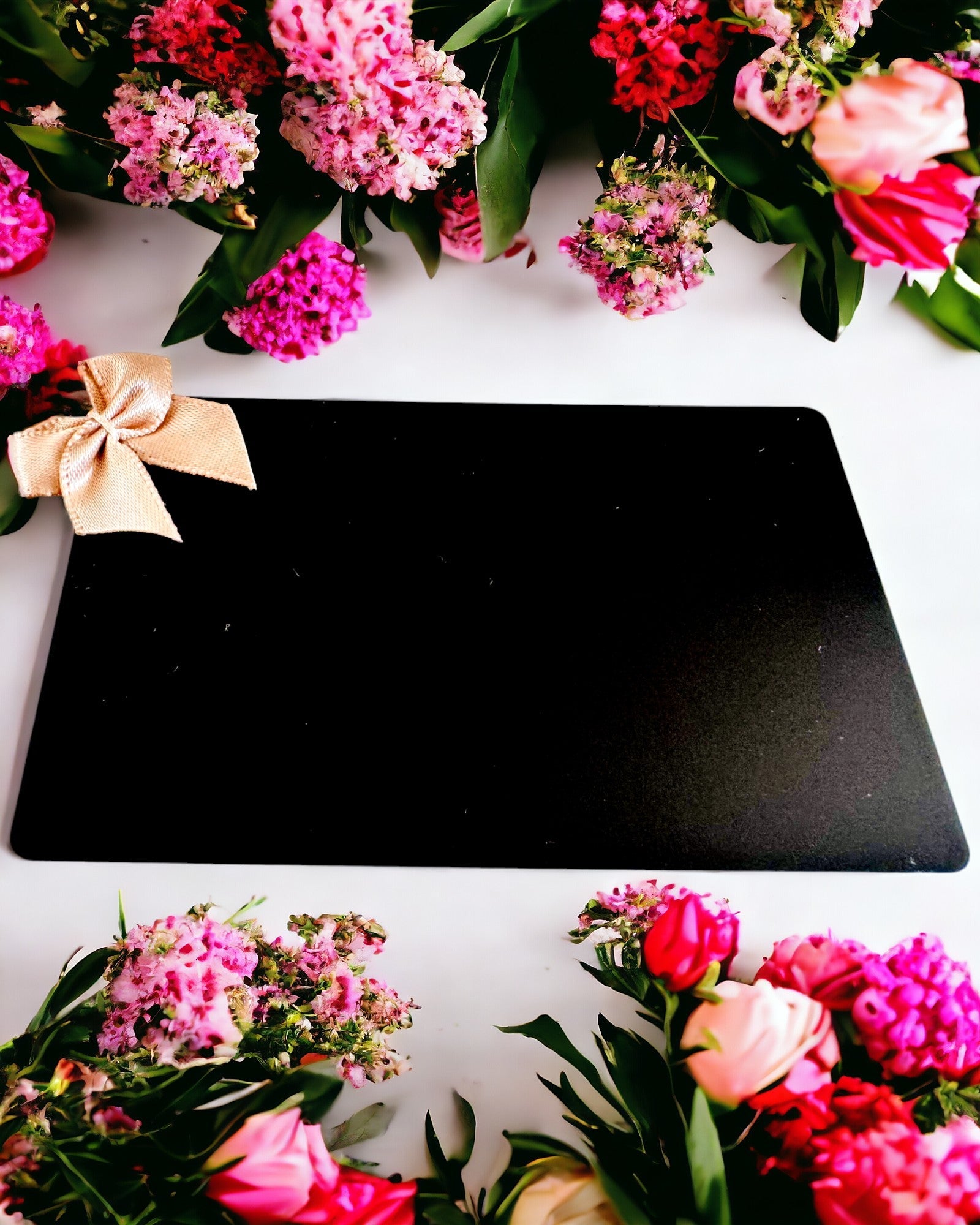 Eksklusivt Svart Metall Visittkort med Mulighet for Personalisering – Ideell som Gave