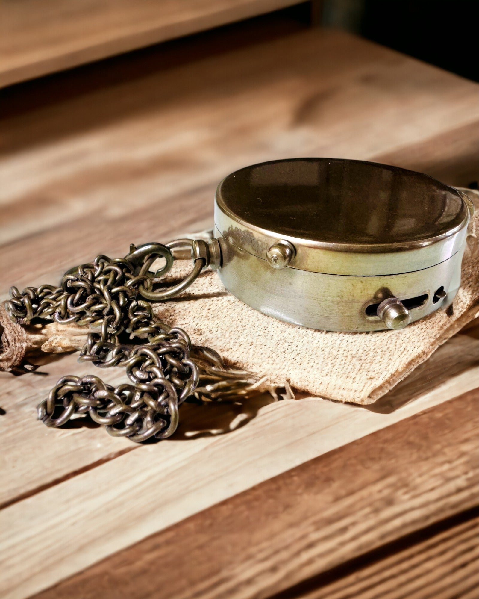 Kompas Indyjski Odysseus – Retro Explorerens Perle - mulighet for gravering