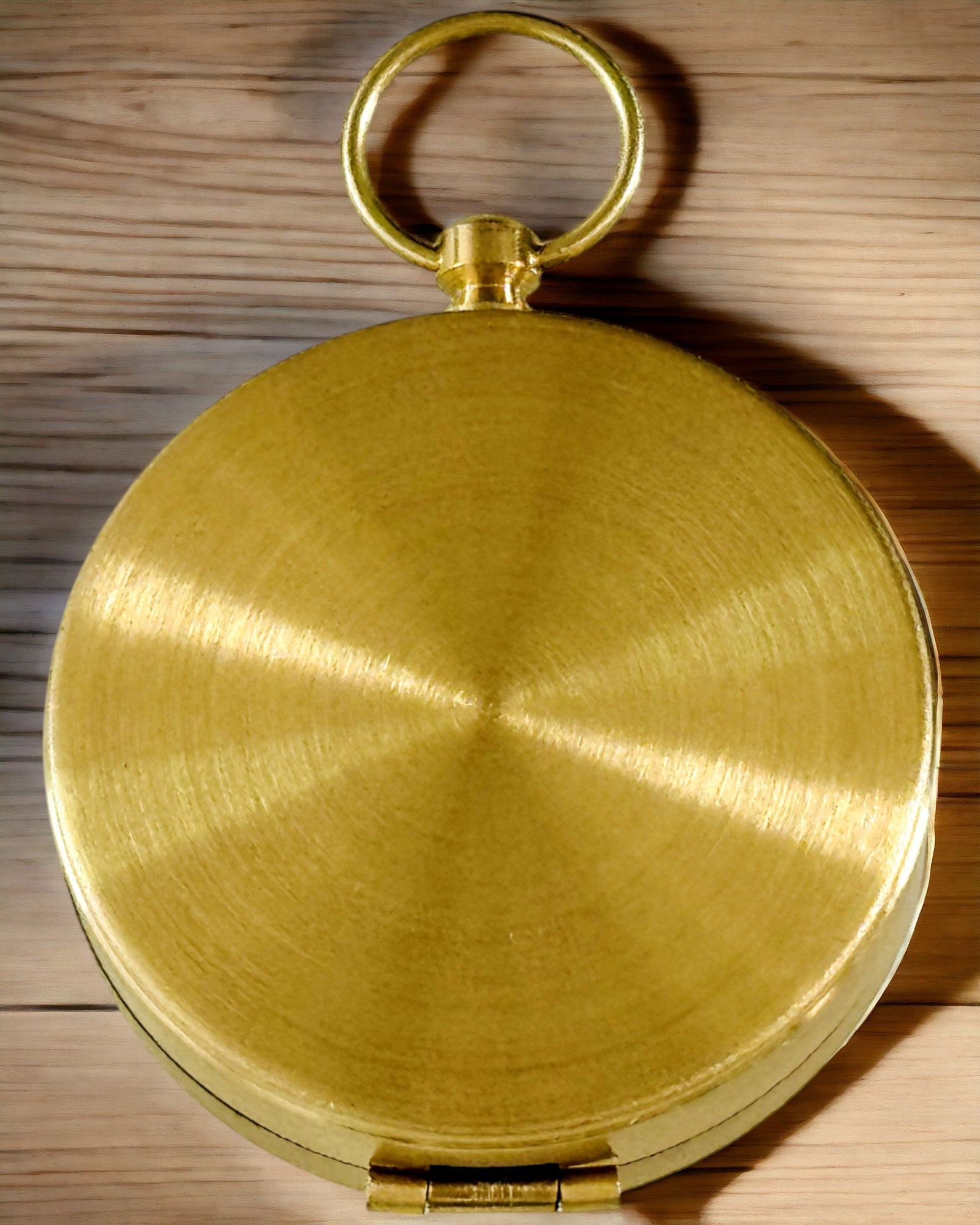 Vanntett Messingkompass med Glødeffekt - Nødvendighet for Fotturer og Camping, personlig tilpasning med gravering