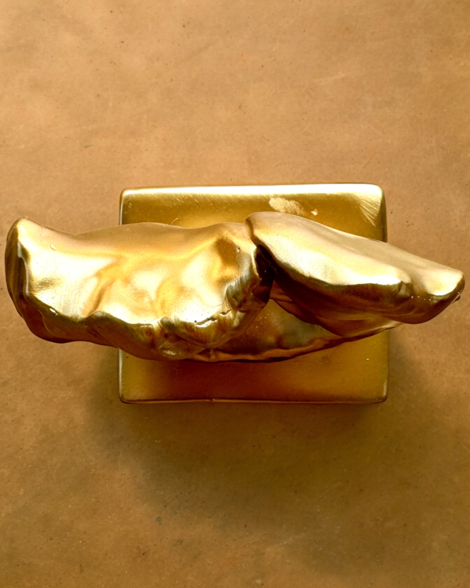 Figur "Złote Złączenie" - 13,5 cm høy, dekorativ med mulighet for gravering