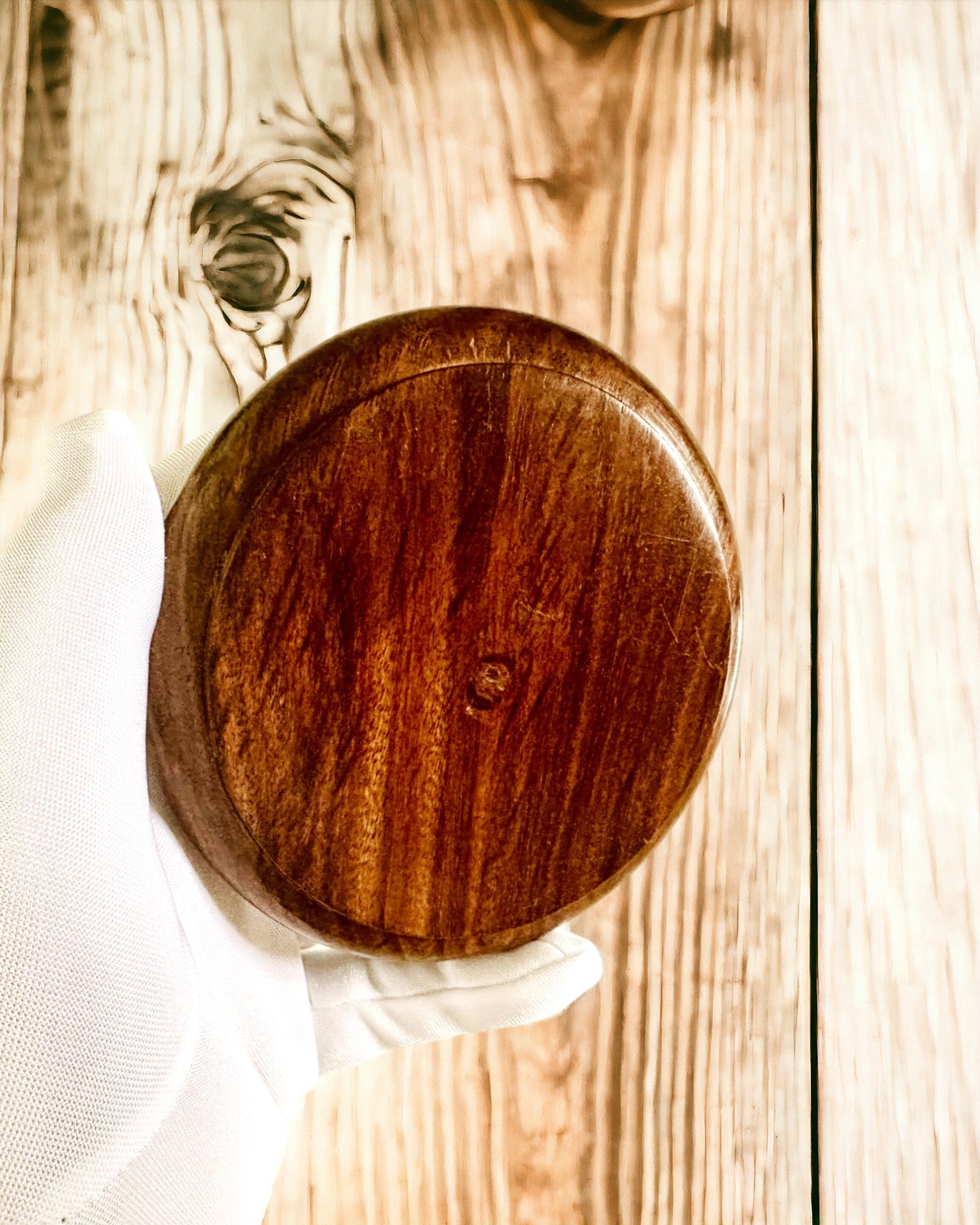 Trebåtkompass med Mulighet for Gravering – Håndlaget, Håndverk