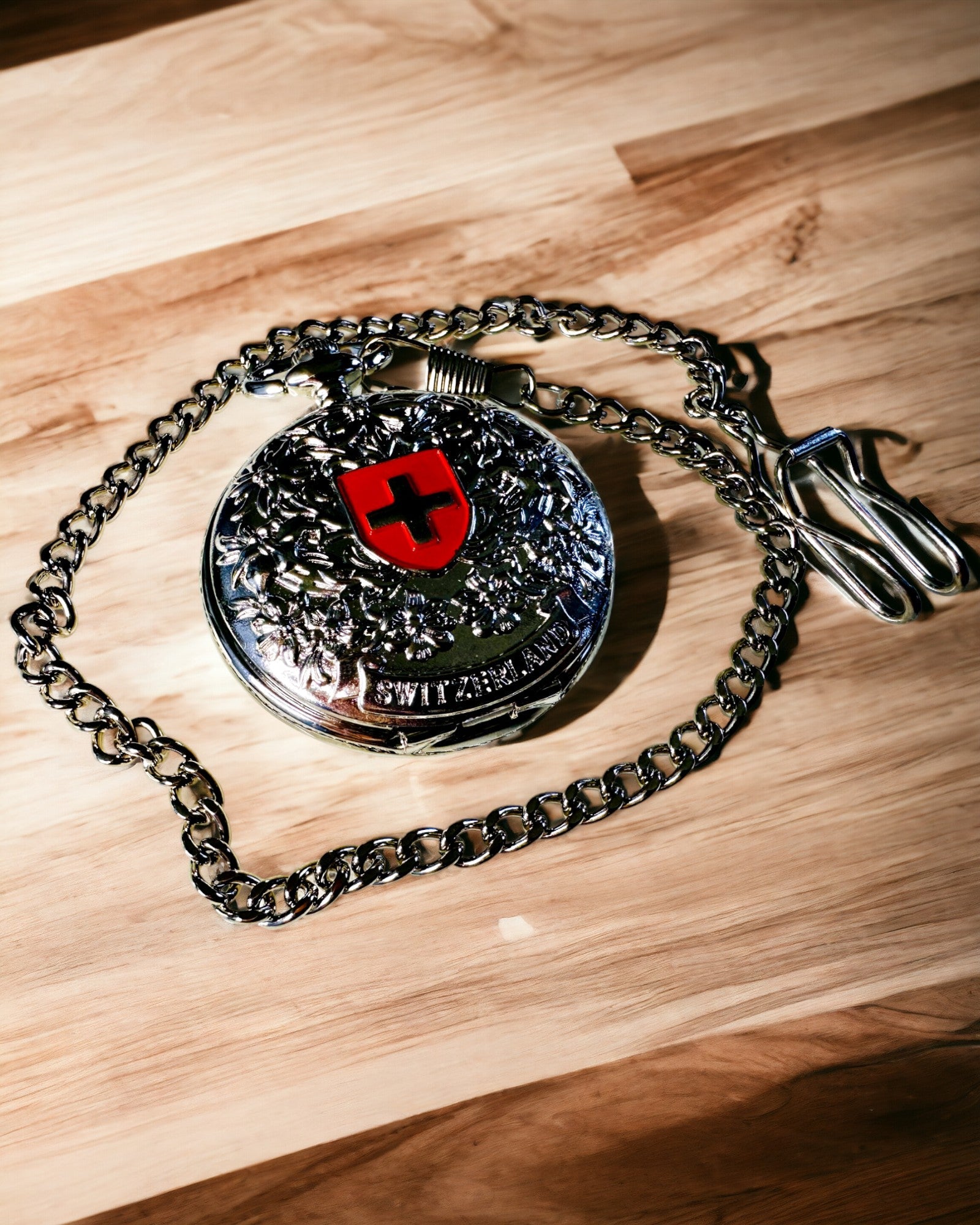 Lommeur "Heritage Helvetia" med Mulighet for Gravering