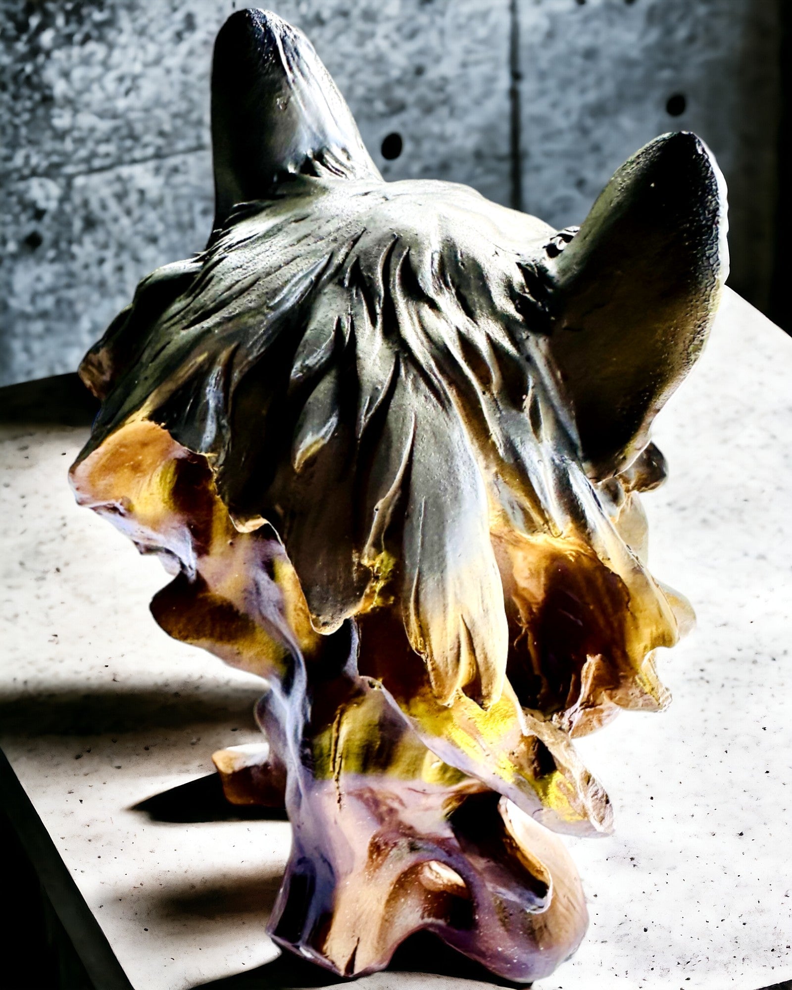 "Wilczy Duch" – Dekorativ Figur med mulighet for personlig gravering, som gave