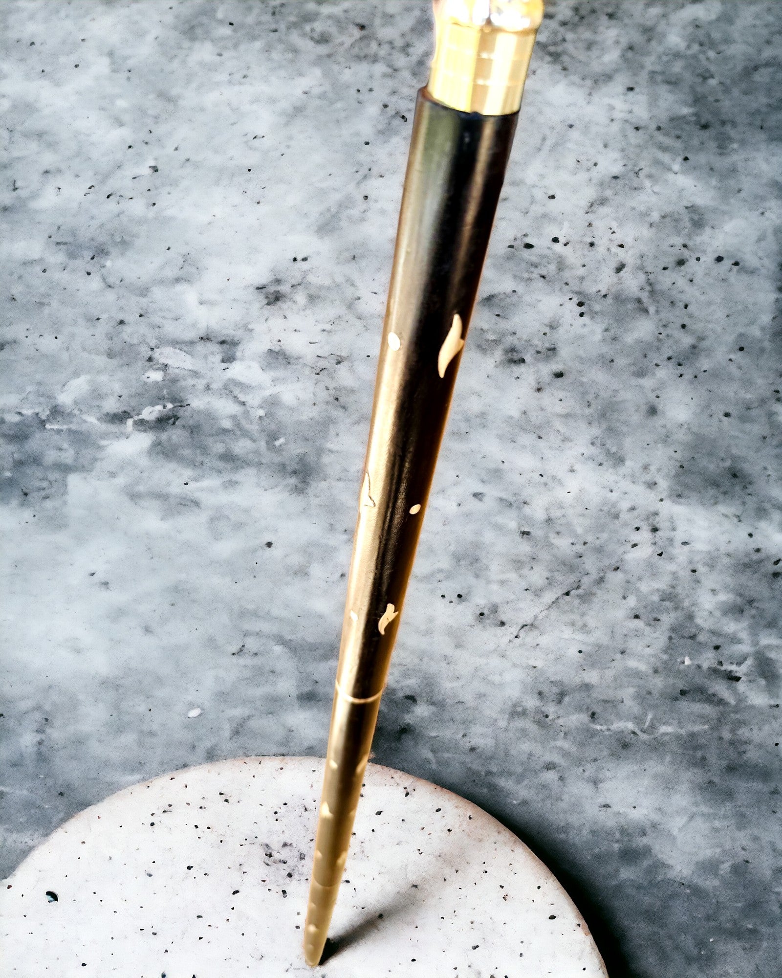 Spaserstokk "Jaguar Elegance" i Mango-tre - mulighet for personalisering med gravering