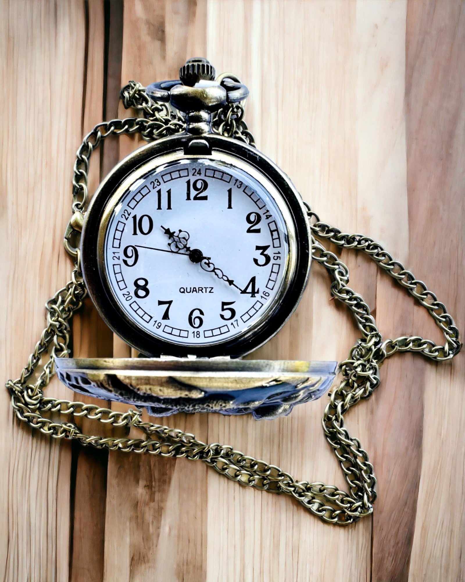 Lommeur "Vintage Explorer" med Mulighet for Gravering