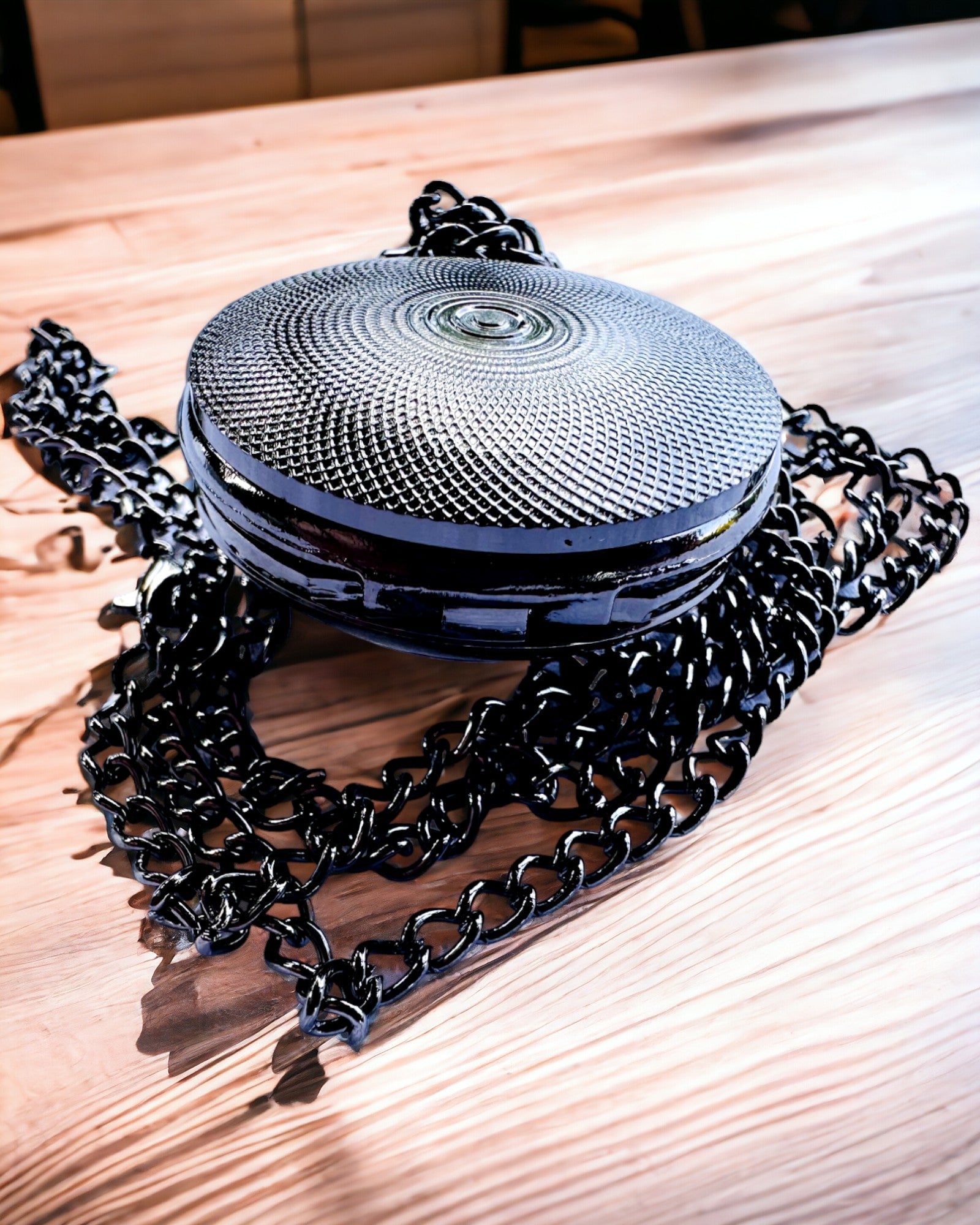 Lommeur "Lupus Stellar" med gravering