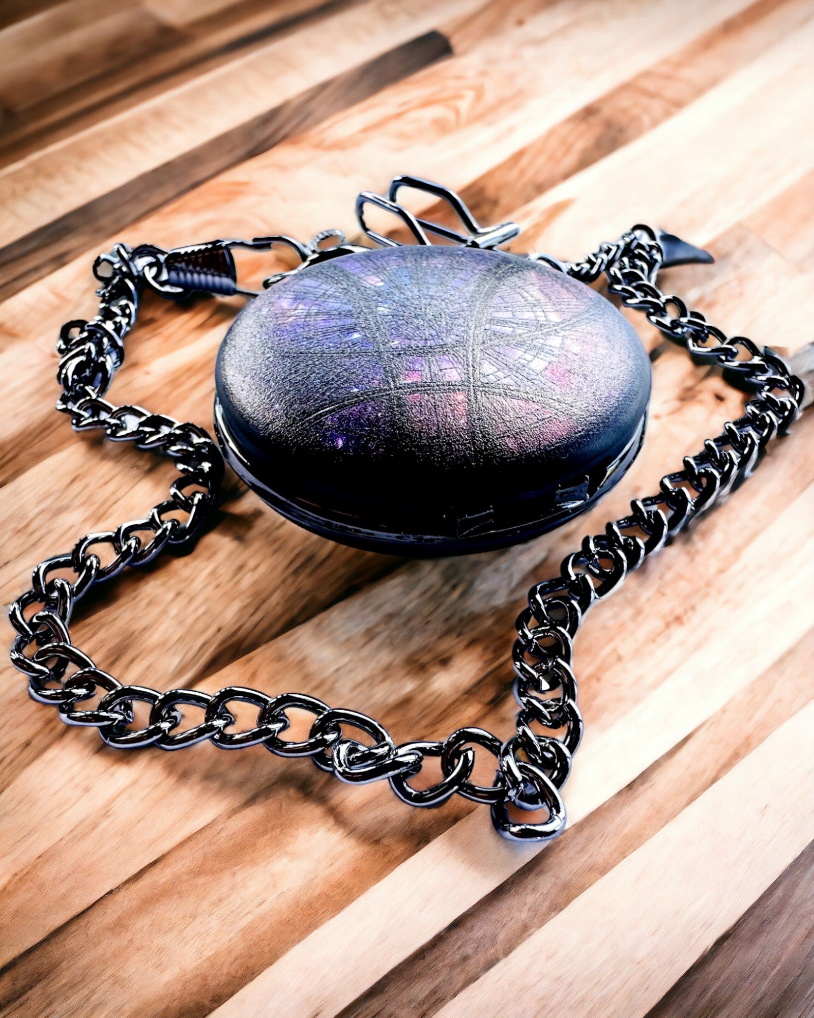 Lommeur "Galactic Vision" med Gravering, personlig gave