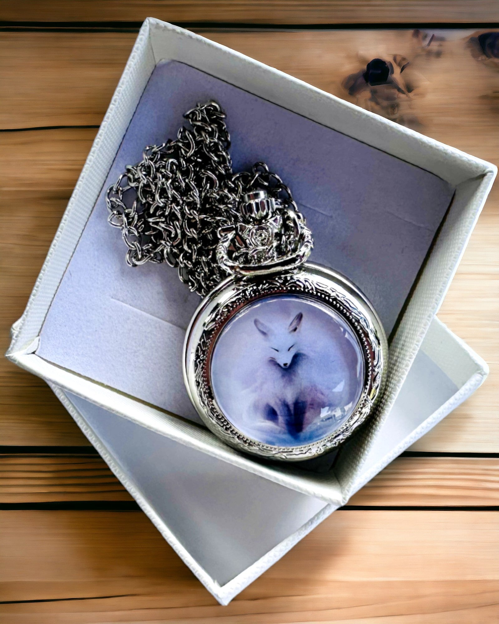 Lommeur "Mystisk Rev" med Gravering