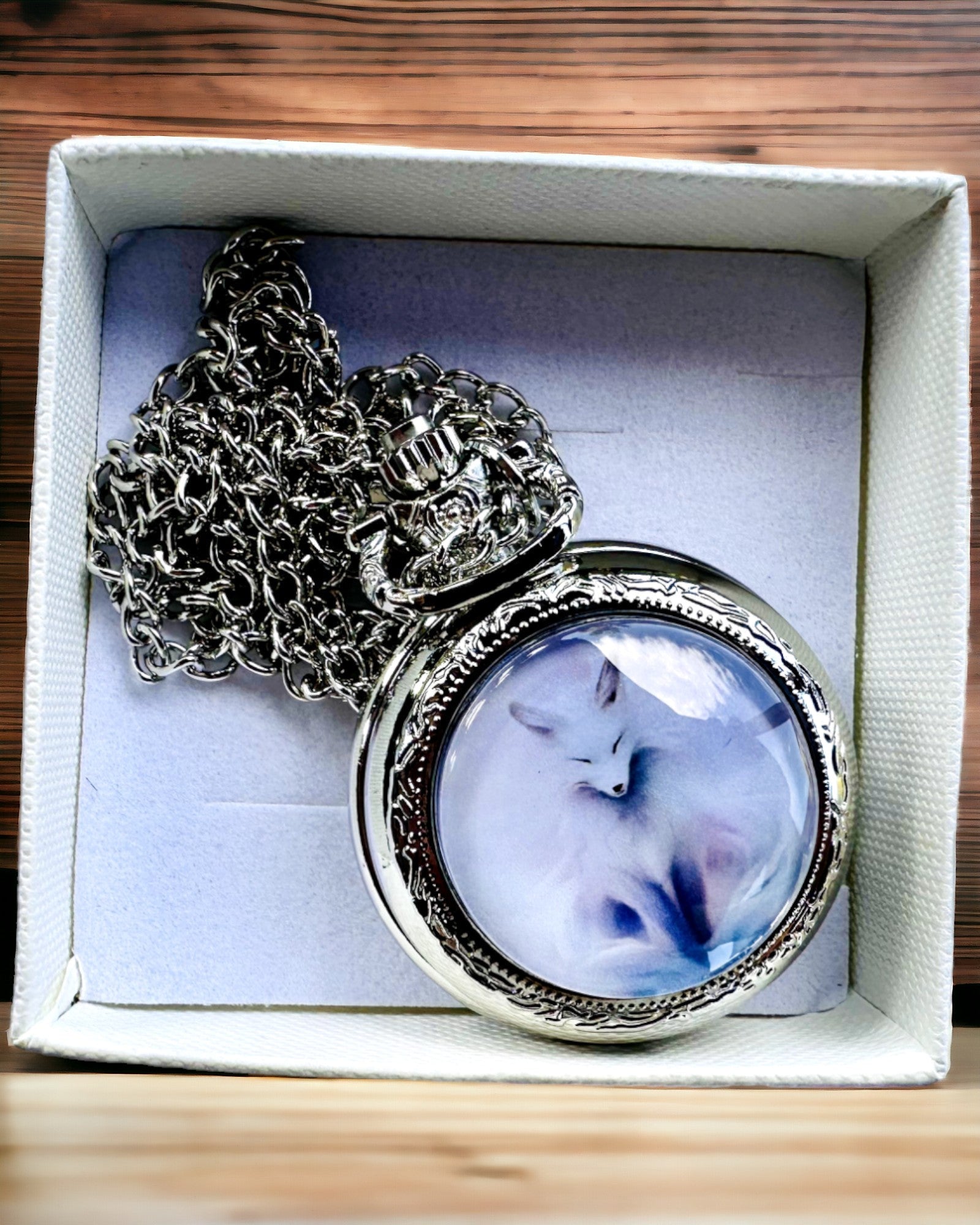 Lommeur "Mystisk Rev" med Gravering