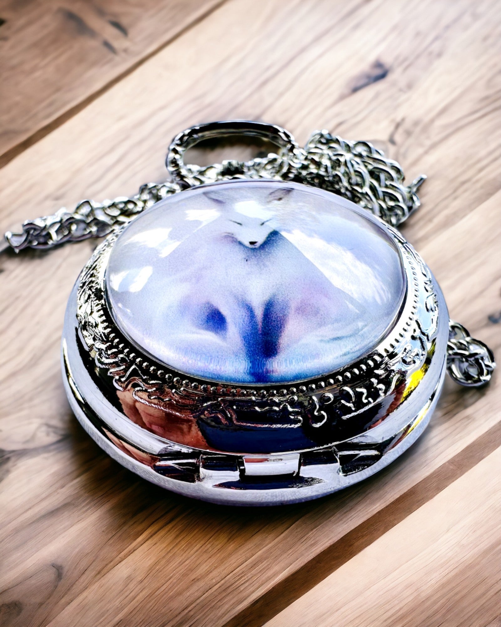 Lommeur "Mystisk Rev" med Gravering