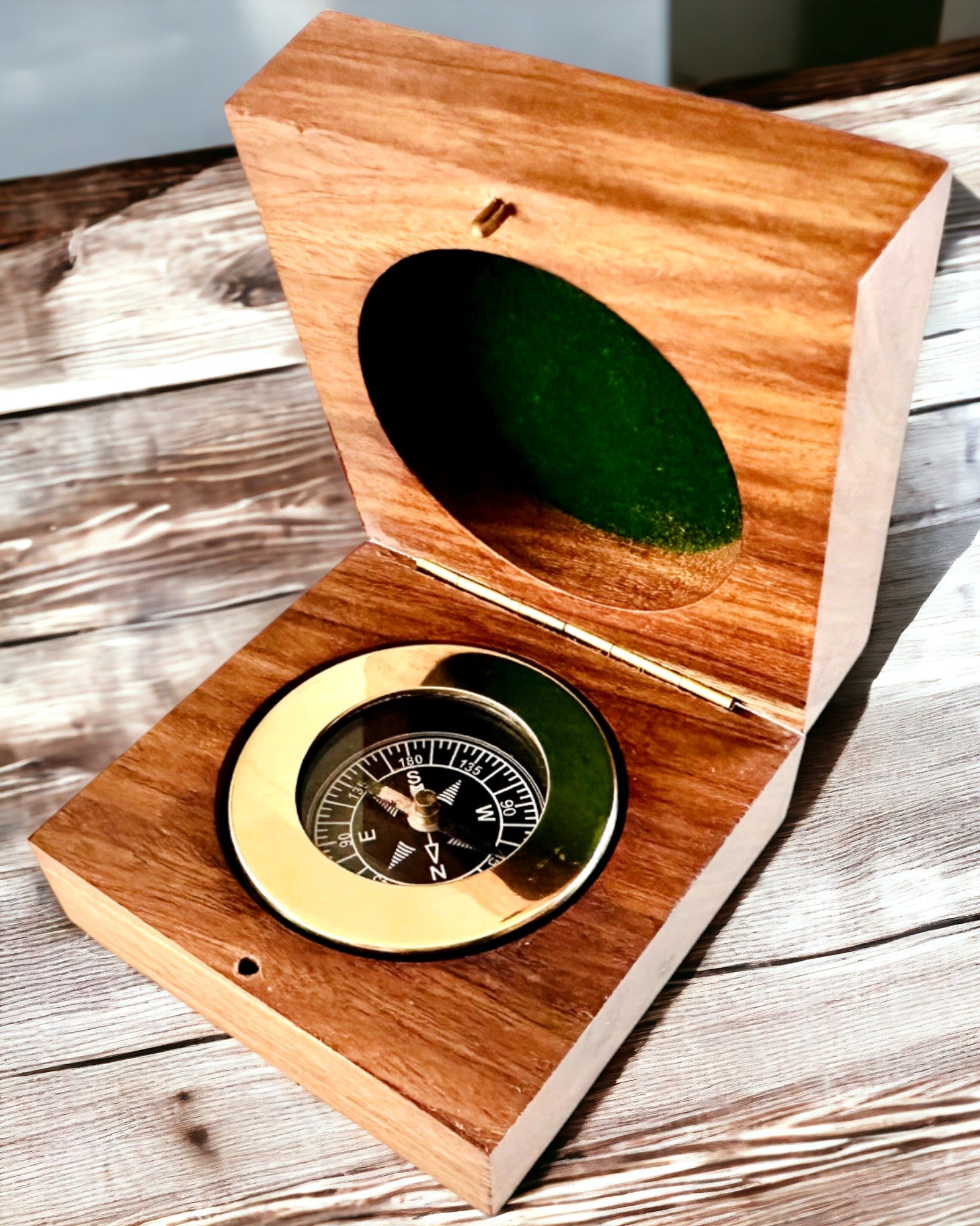 Kompas for Reisende Rajput med mulighet for personalisering - som gave