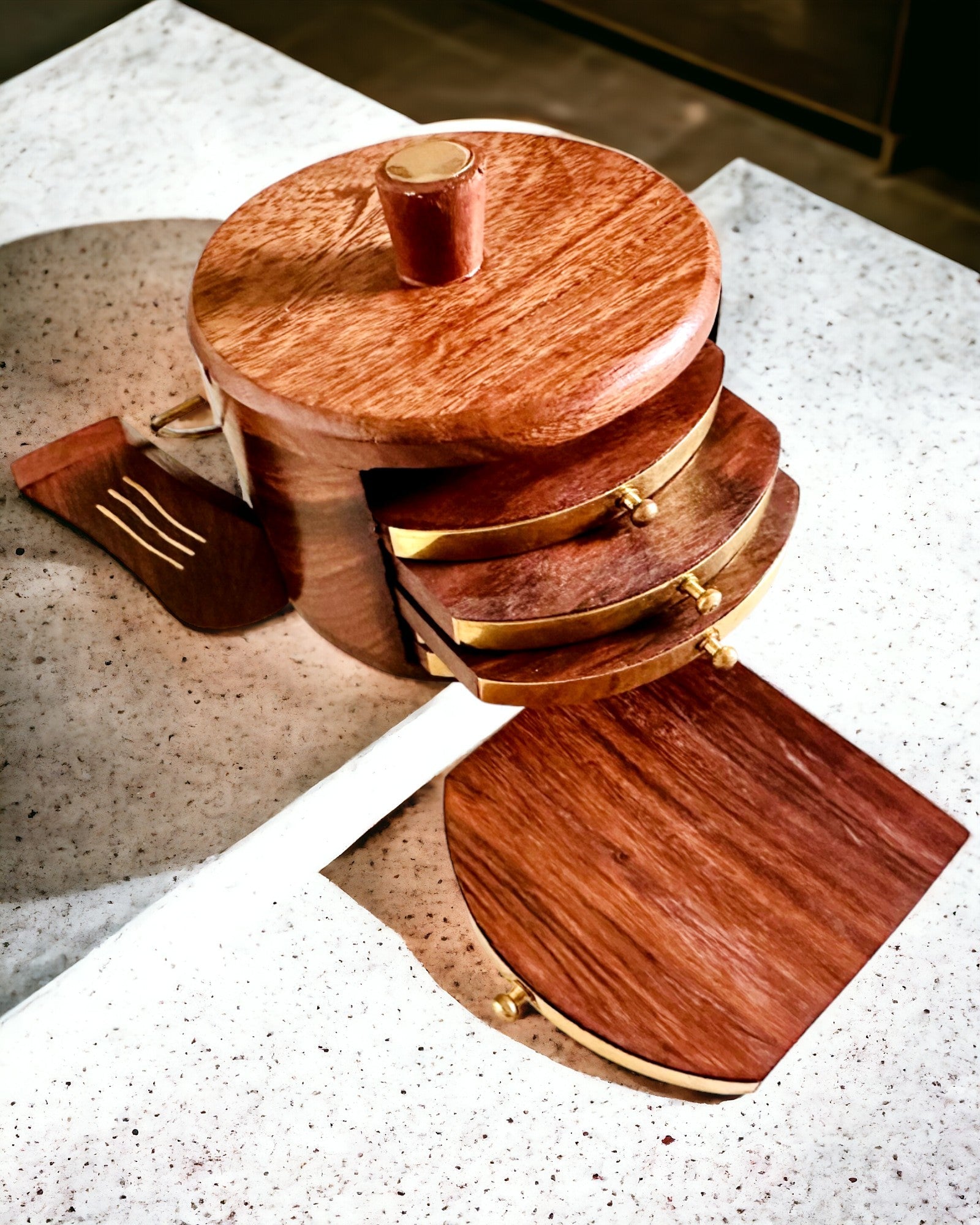 Retro Tre "Herbaciarnik" med Mulighet for Gravering