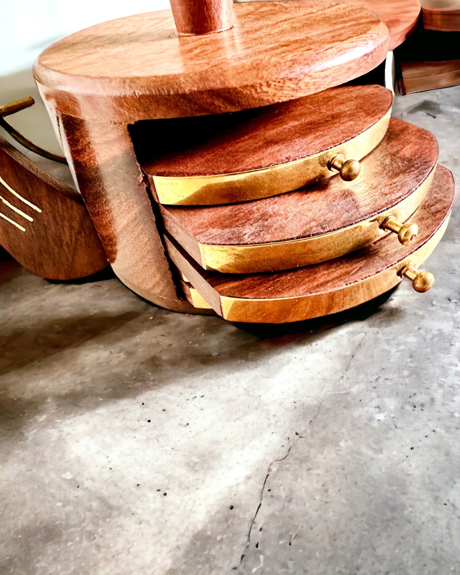 Retro Tre "Herbaciarnik" med Mulighet for Gravering