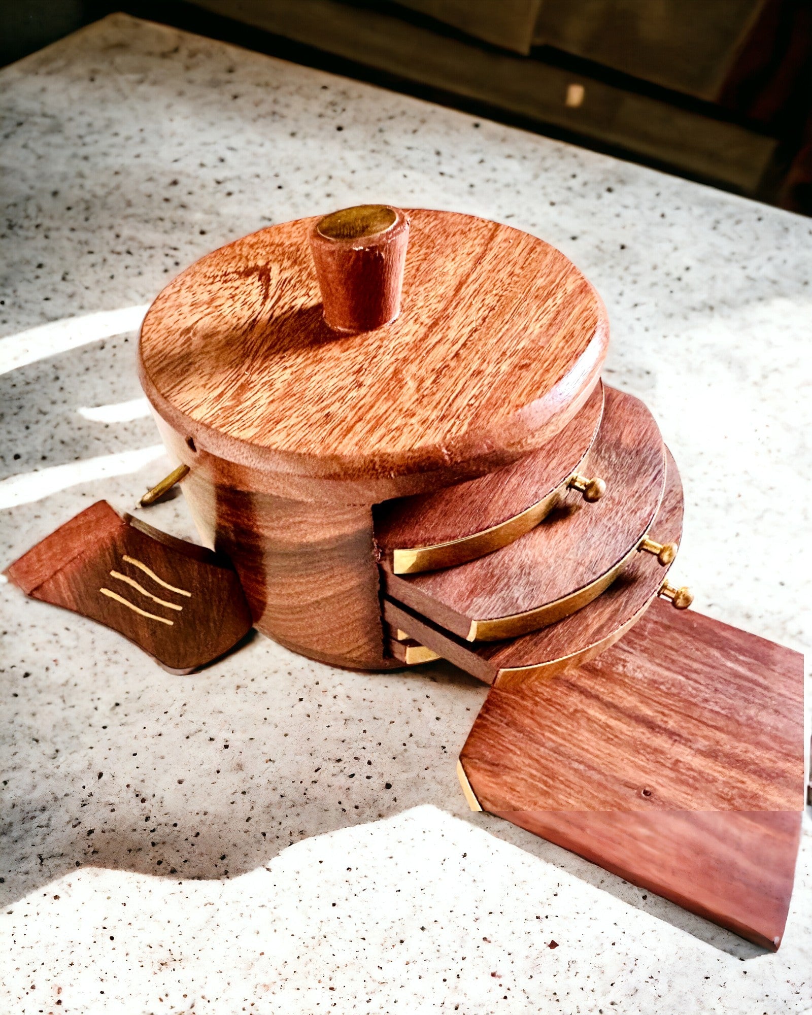 Retro Tre "Herbaciarnik" med Mulighet for Gravering